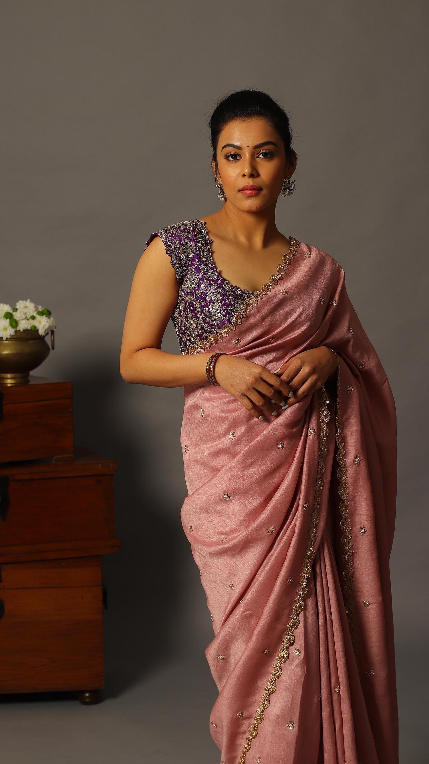 silk saree blouse