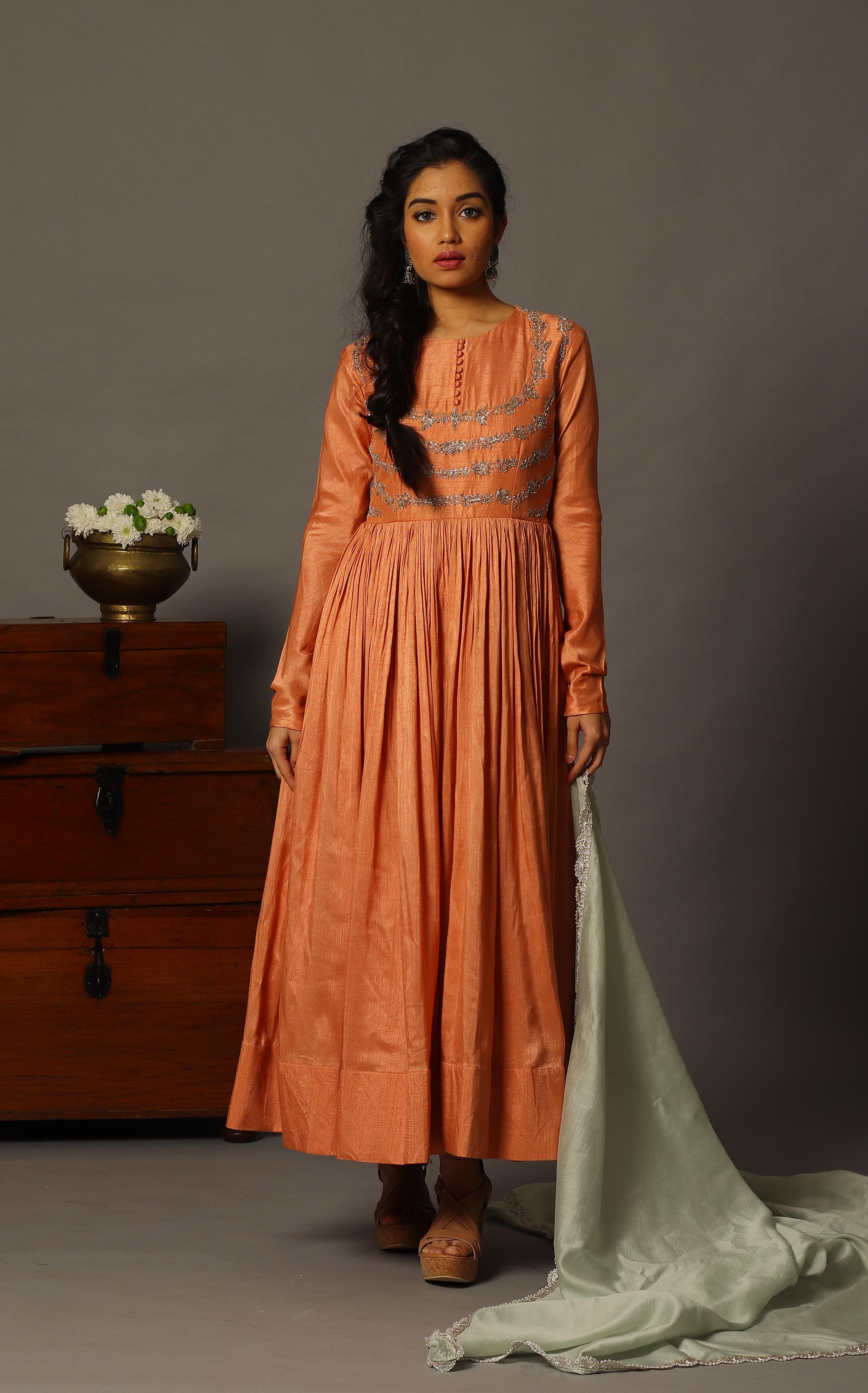 ambuj silk anarkali