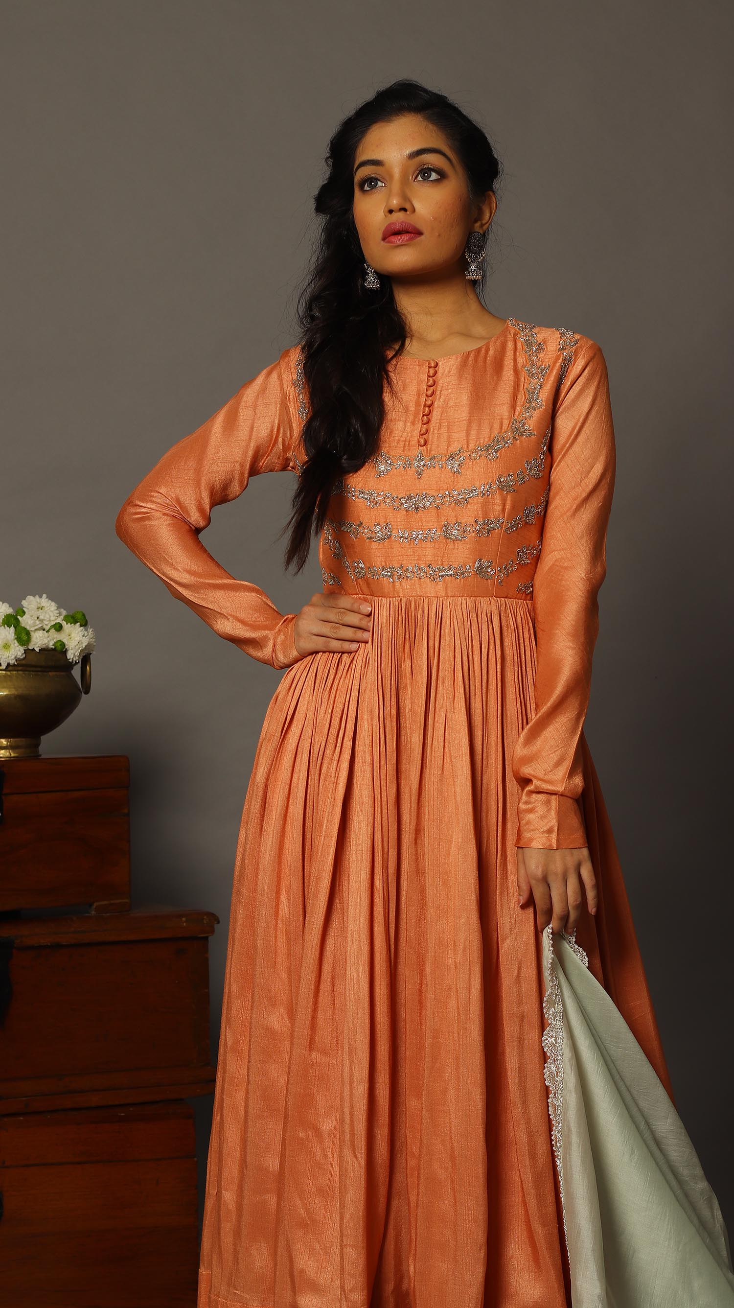 ambuj silk anarkali