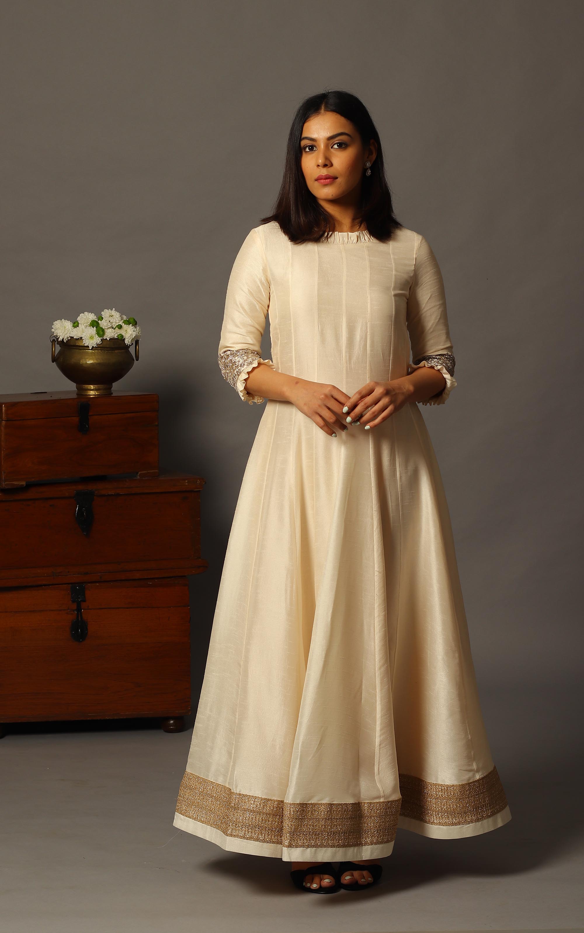 indukamal silk anarkali