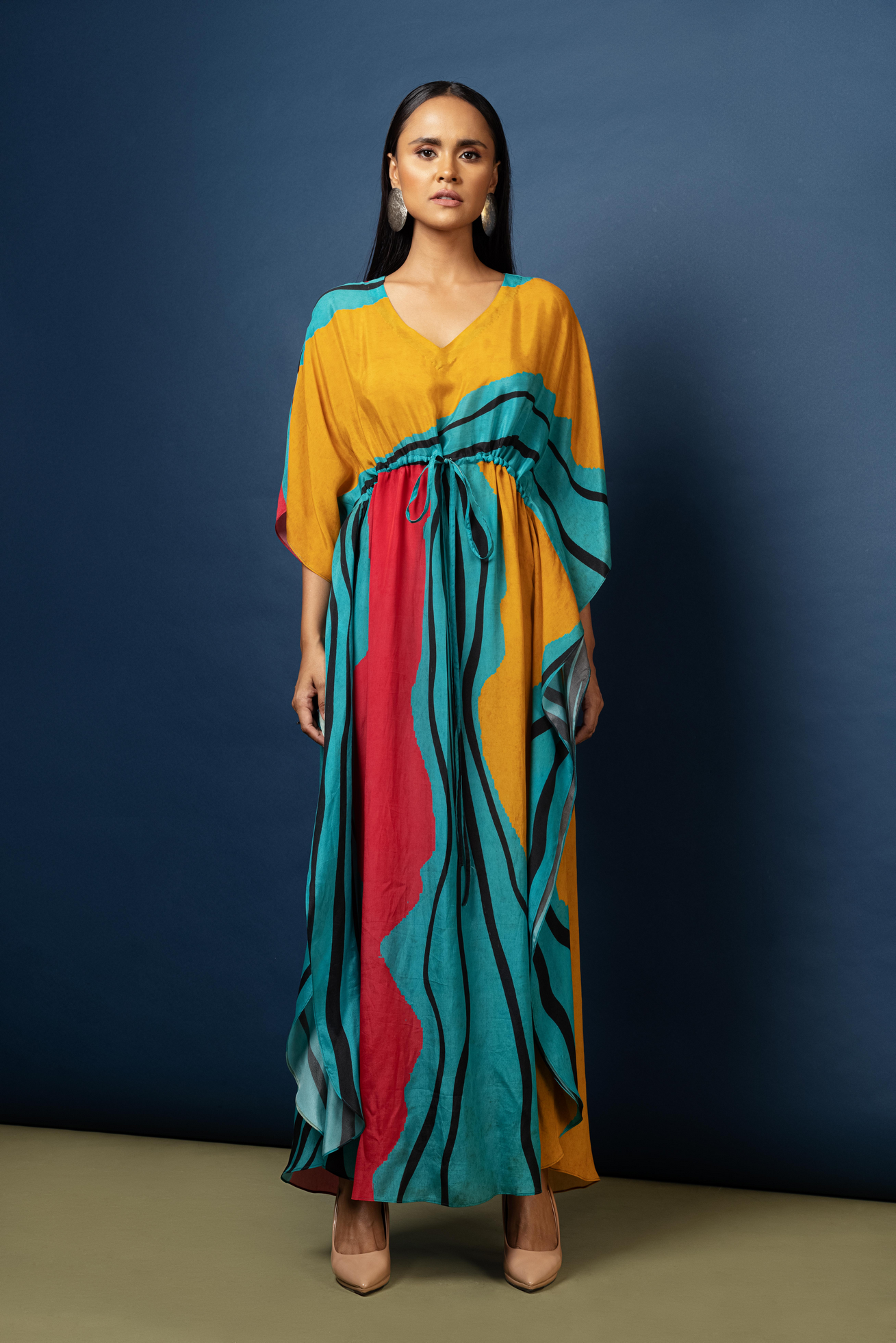 tie up kaftan