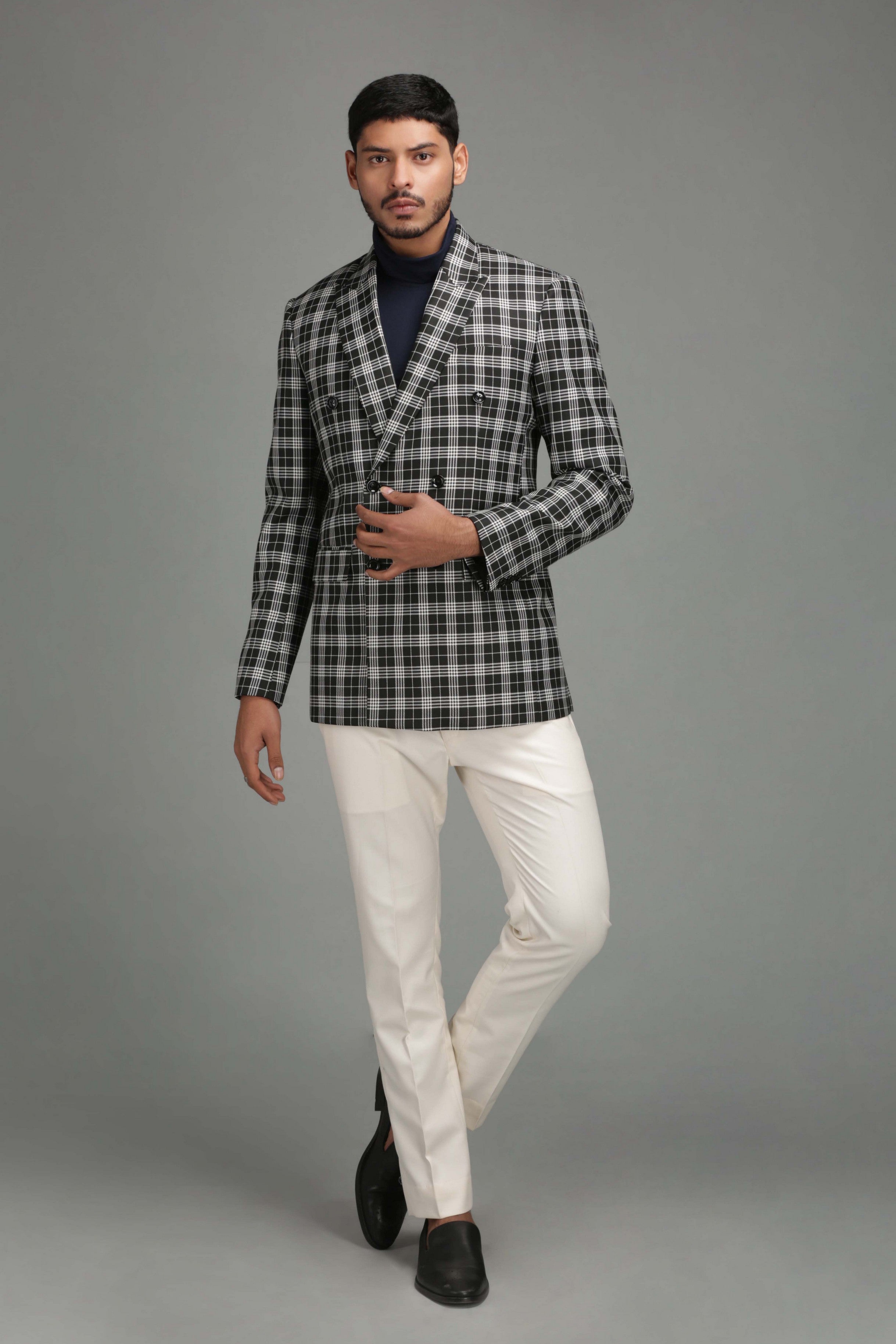 double check blazer