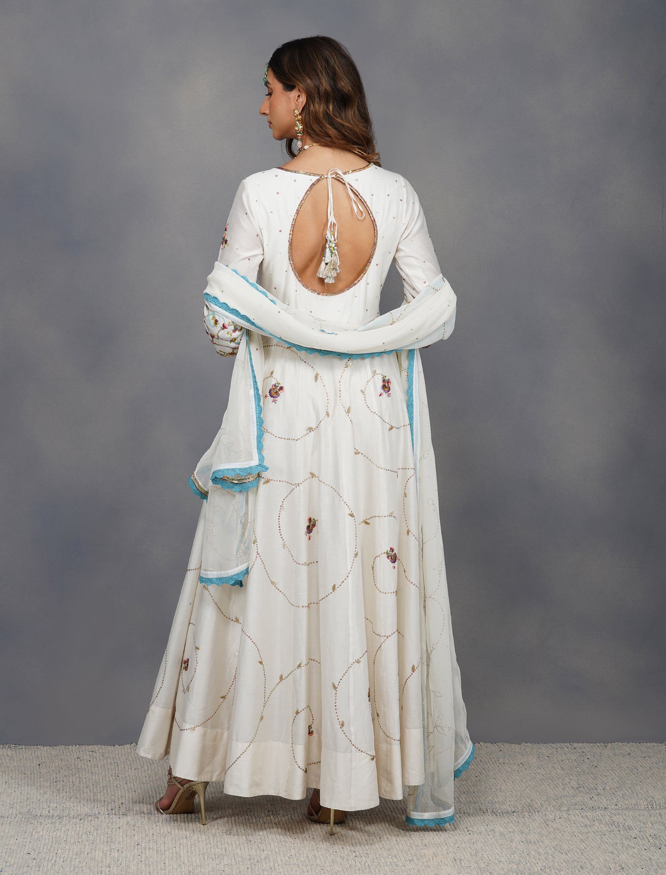 BAROQUE JARDIN FRONT OPEN ANARKALI