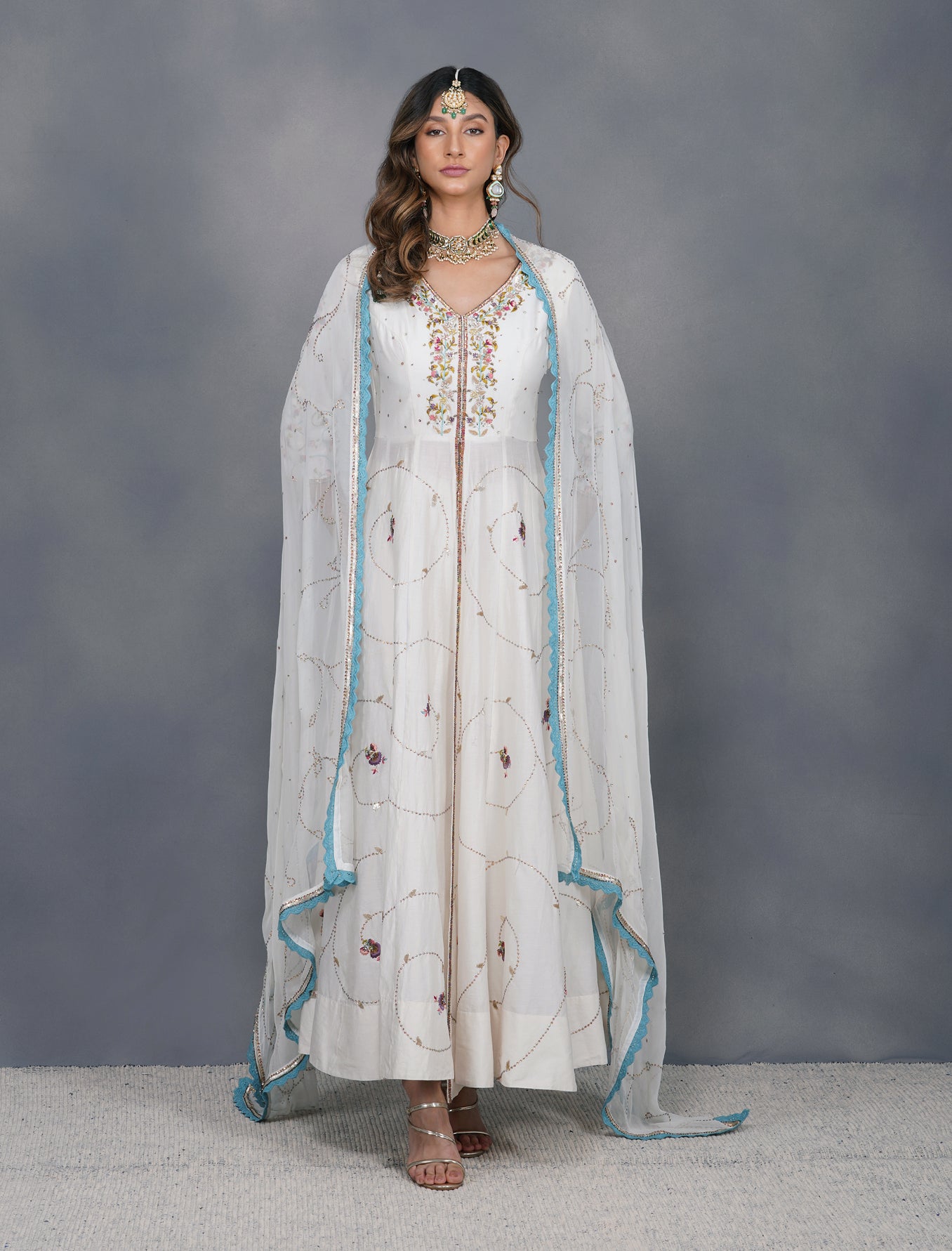 BAROQUE JARDIN FRONT OPEN ANARKALI