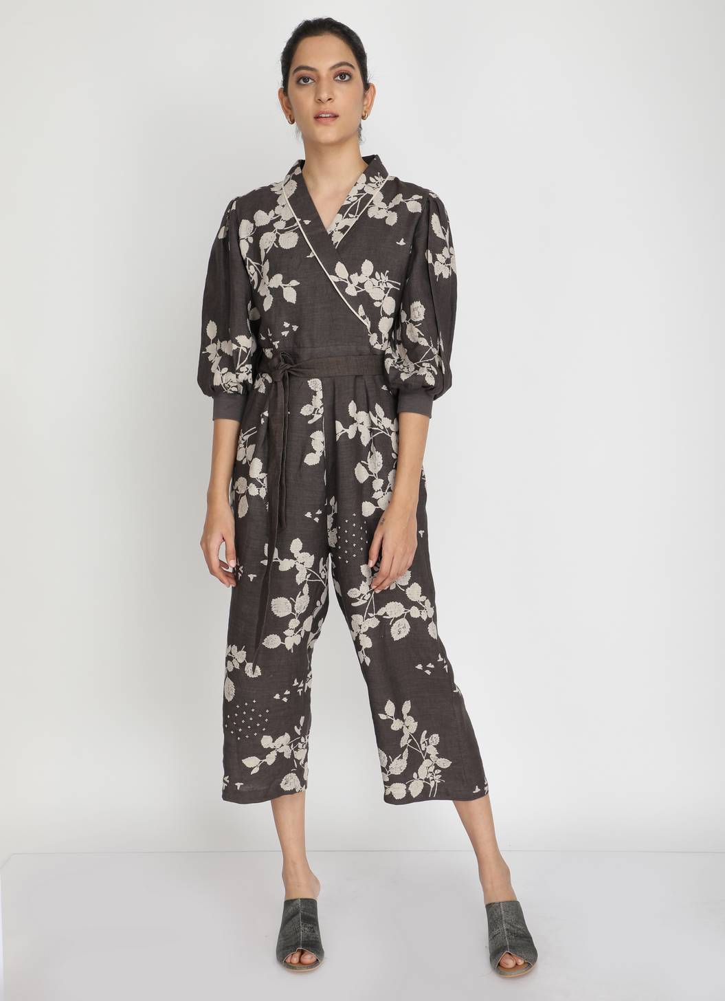 PETAL PRINTED JUMPSUIT