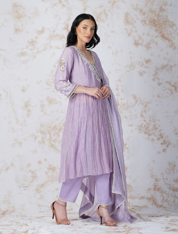 BAROQUE WORK LAVENDER ANGRAKHA SET