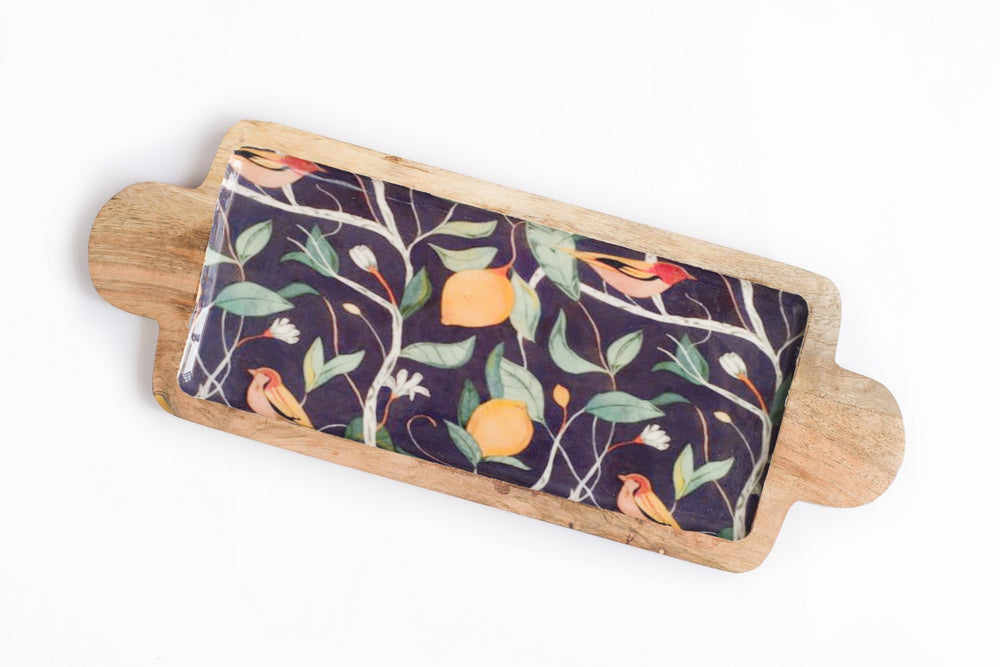 Mango wooden serving platter