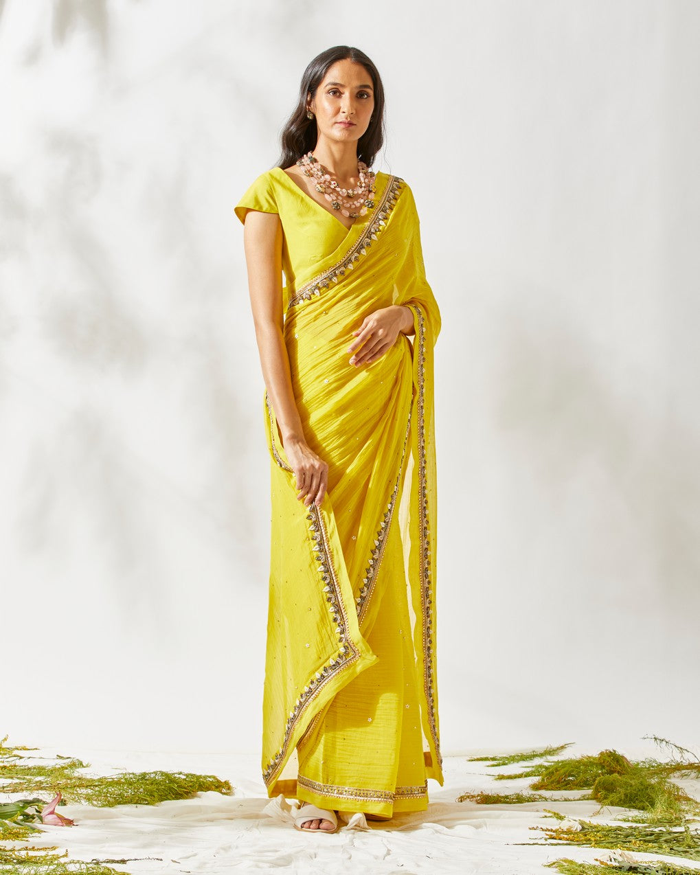 ZARDOZI BORDER SAREE