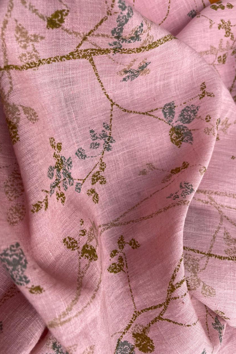 Magnolia Linen Handloom Saree