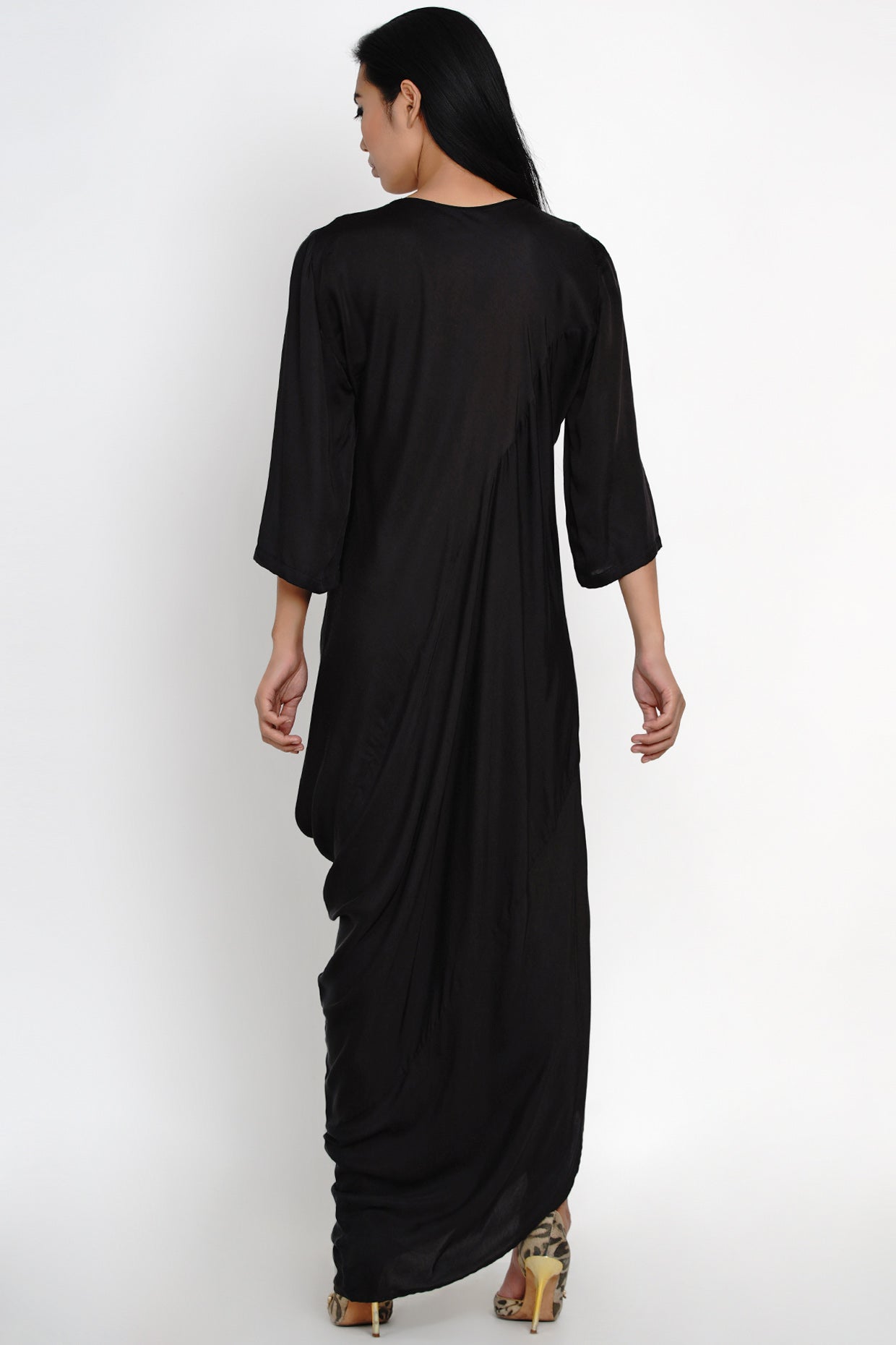 BLACK TWO-DAY DRESS