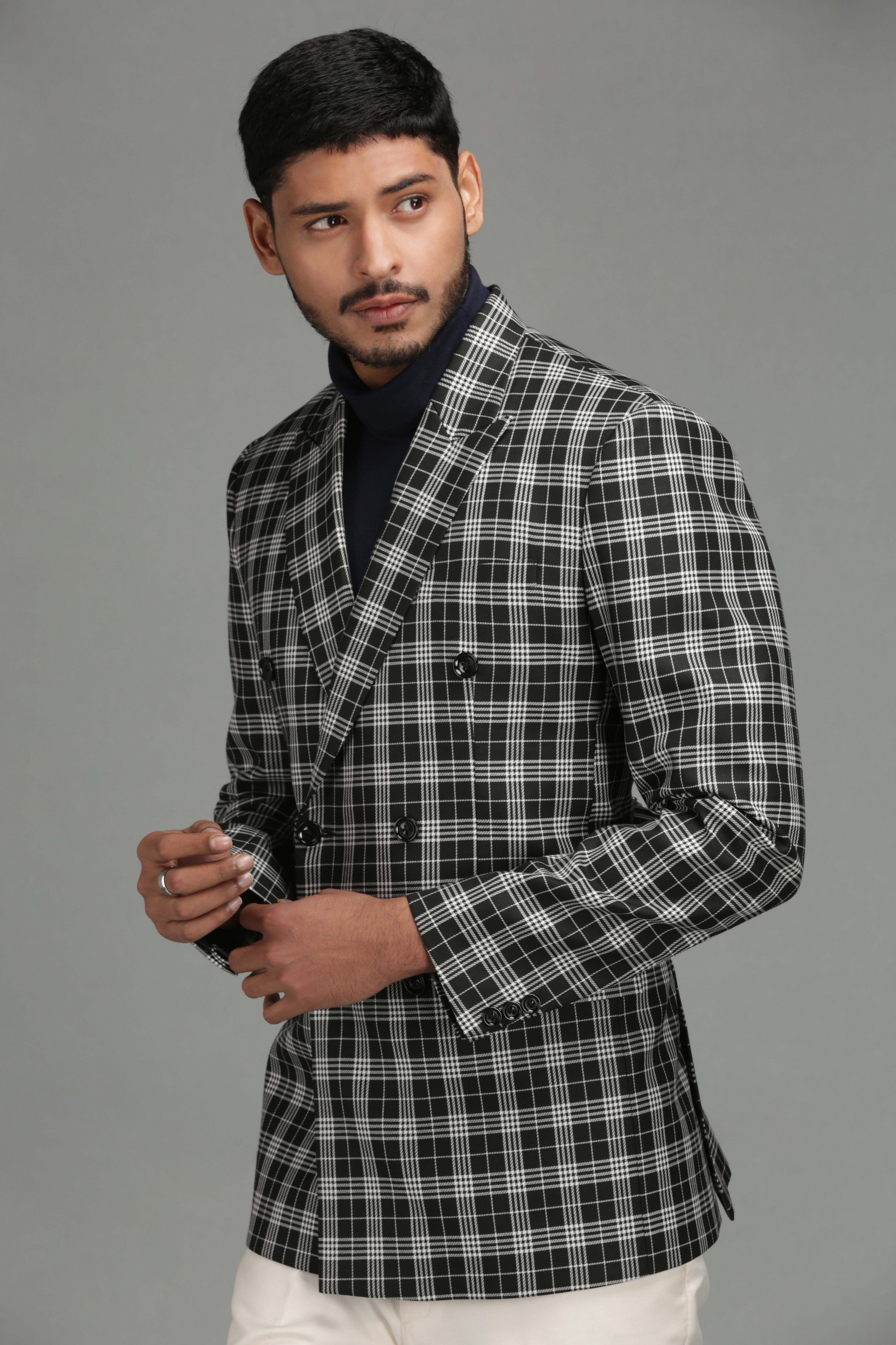 double check blazer