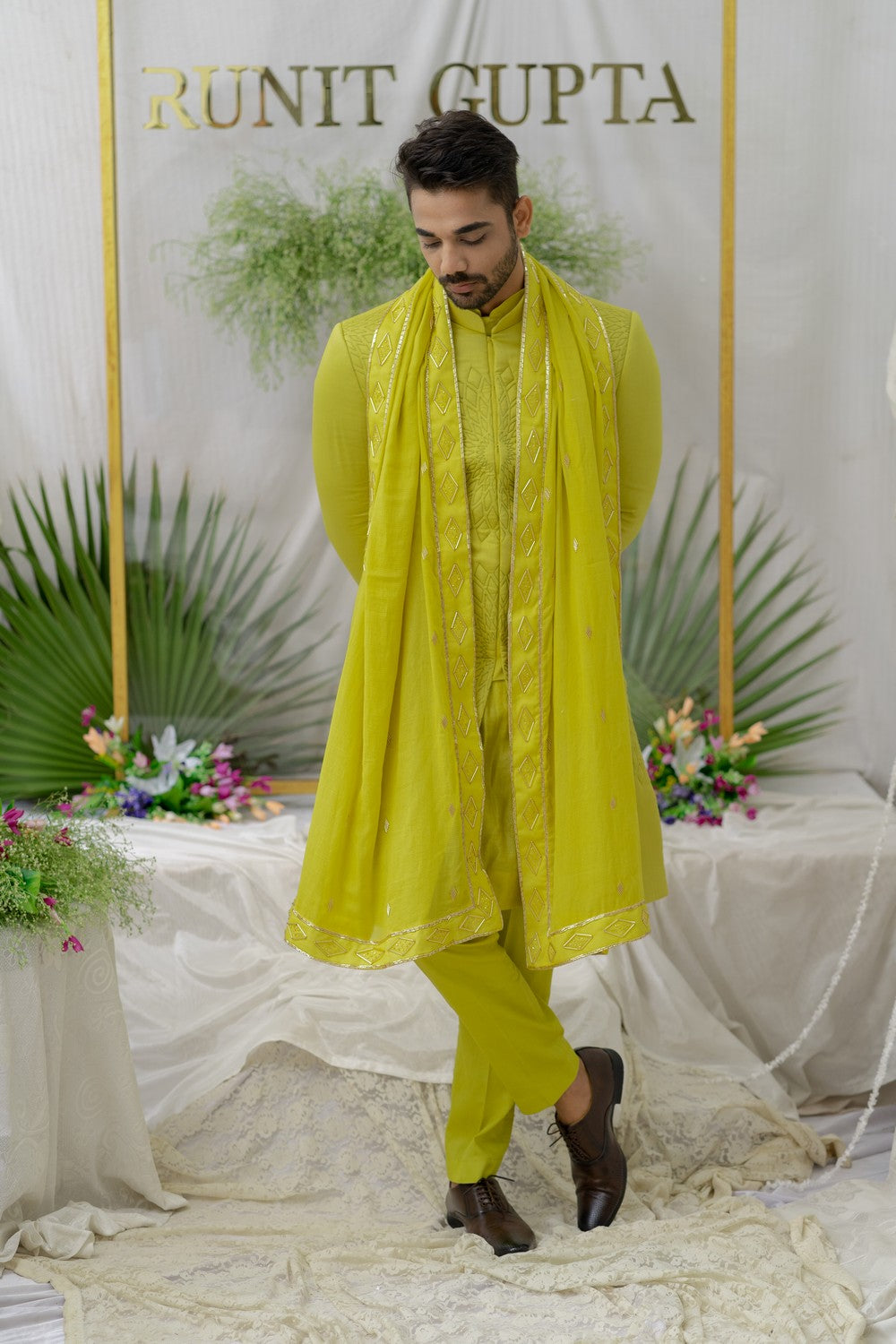 EMBROIDERED SHERWANI