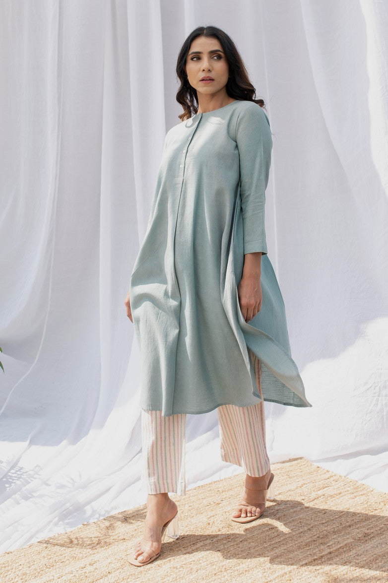 Pale Blue Kurta Set