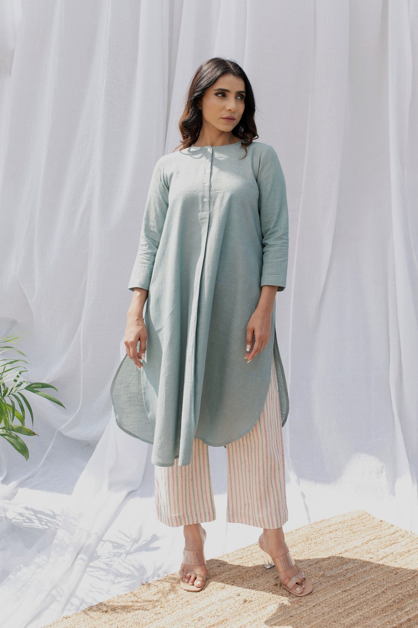 Pale Blue Kurta Set