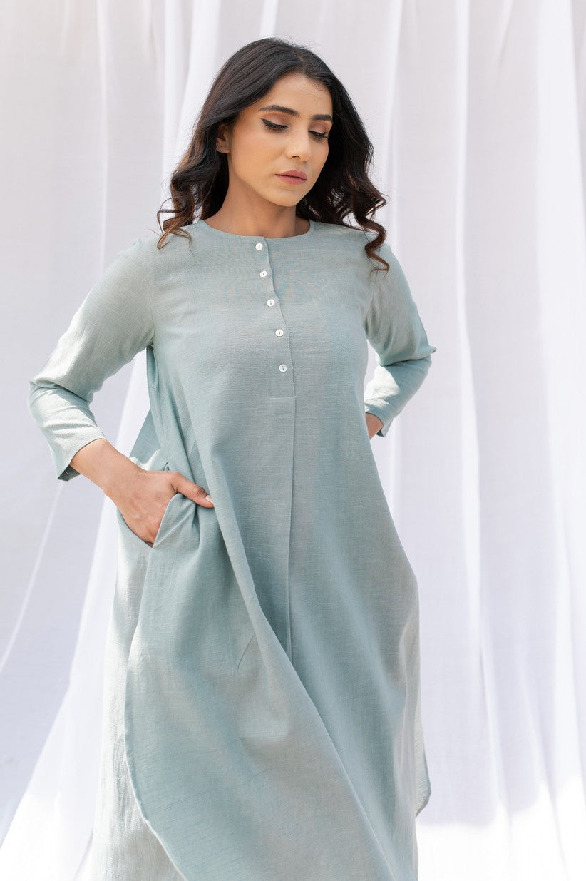 Pale Blue Kurta Set