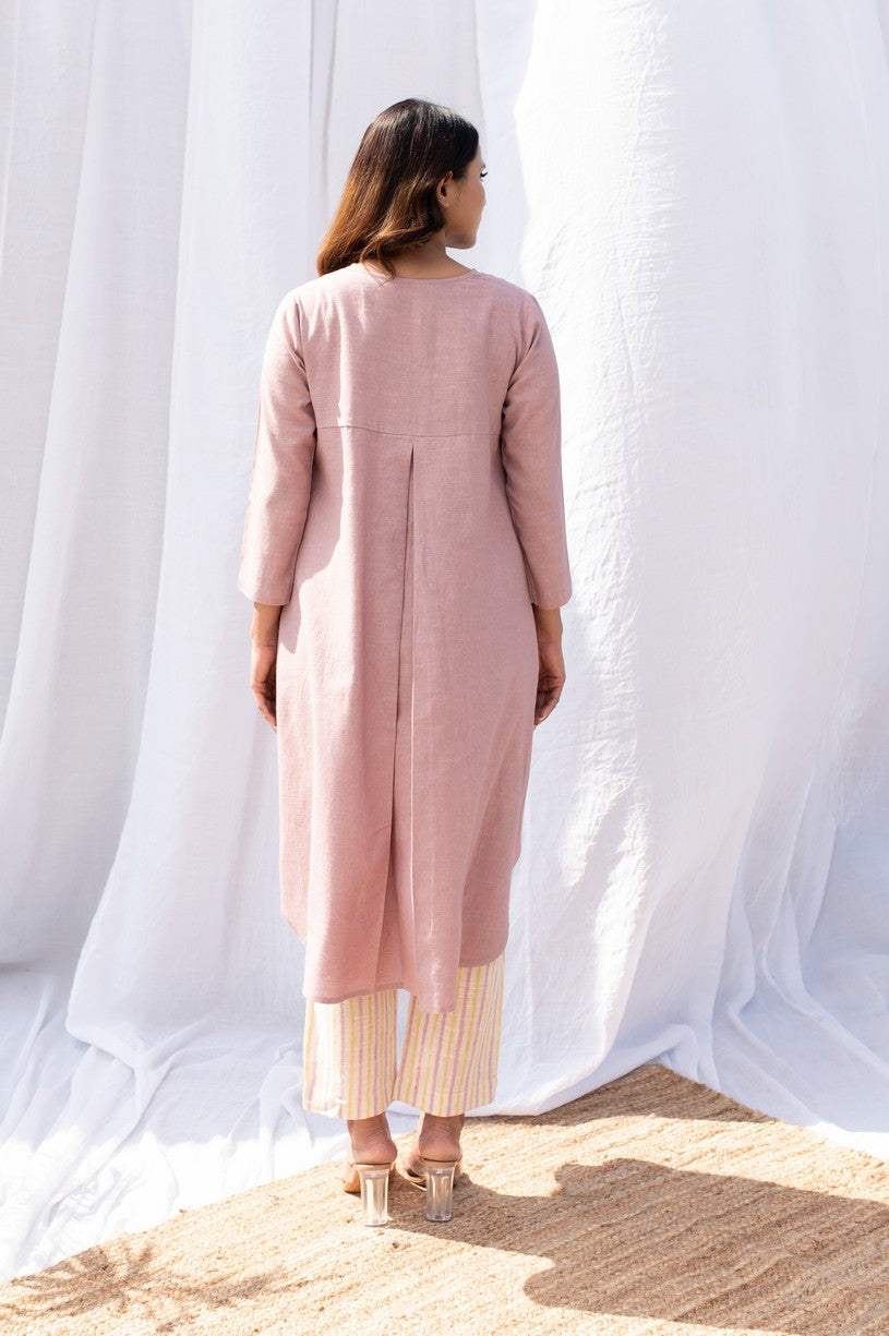 Dusty Pink Kurta Set