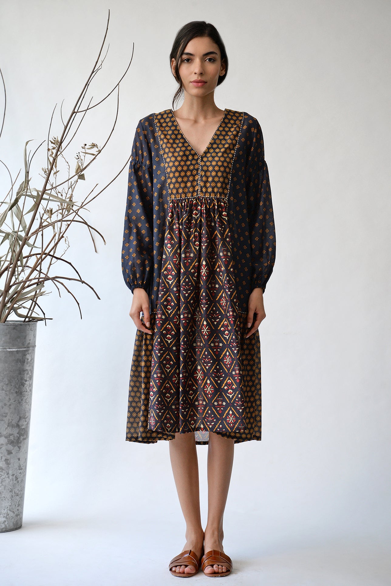 Youssofia Patchwork Dress