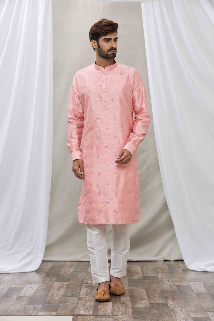 Dusty Pink Kurta se