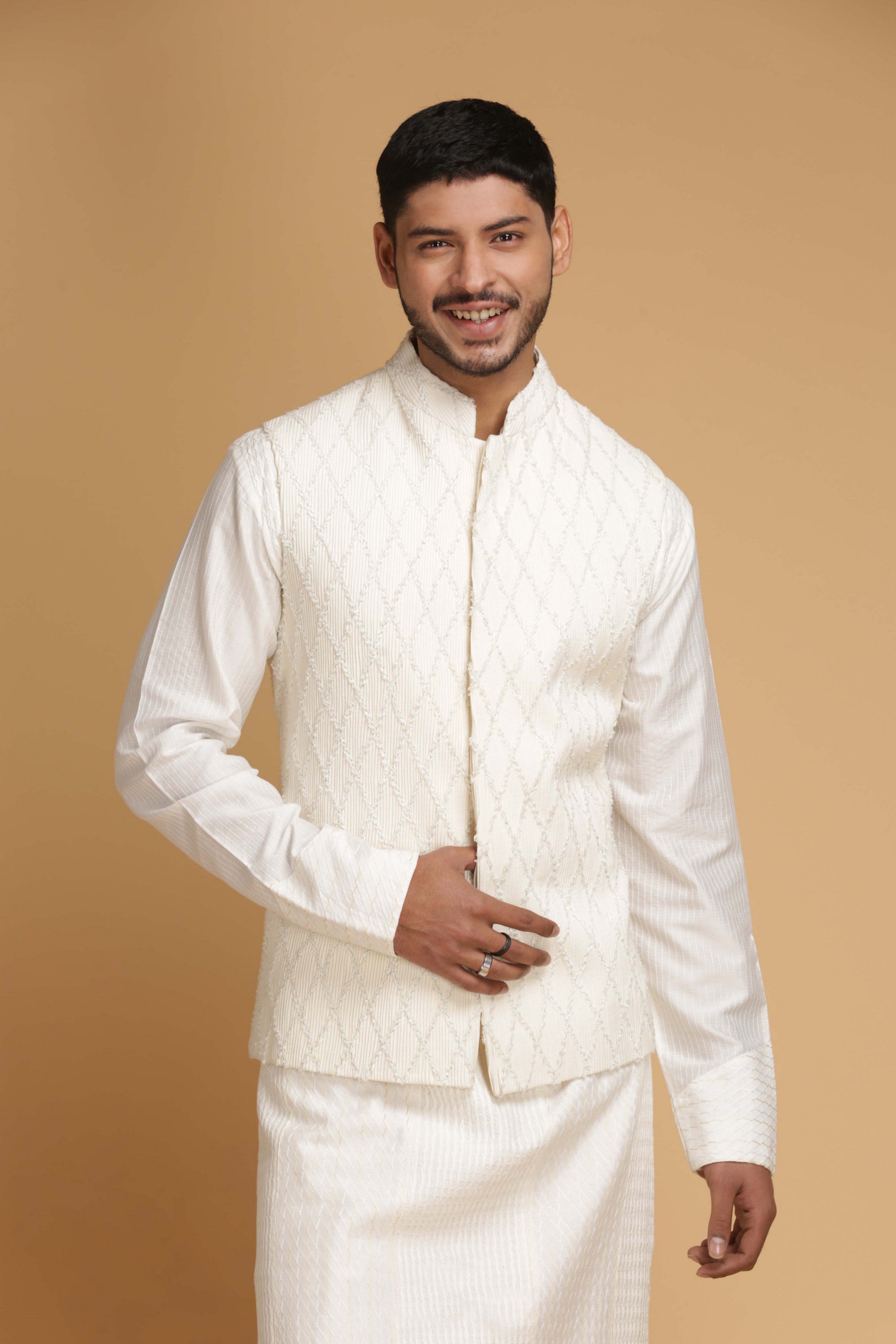 nehru jacket with pyjama