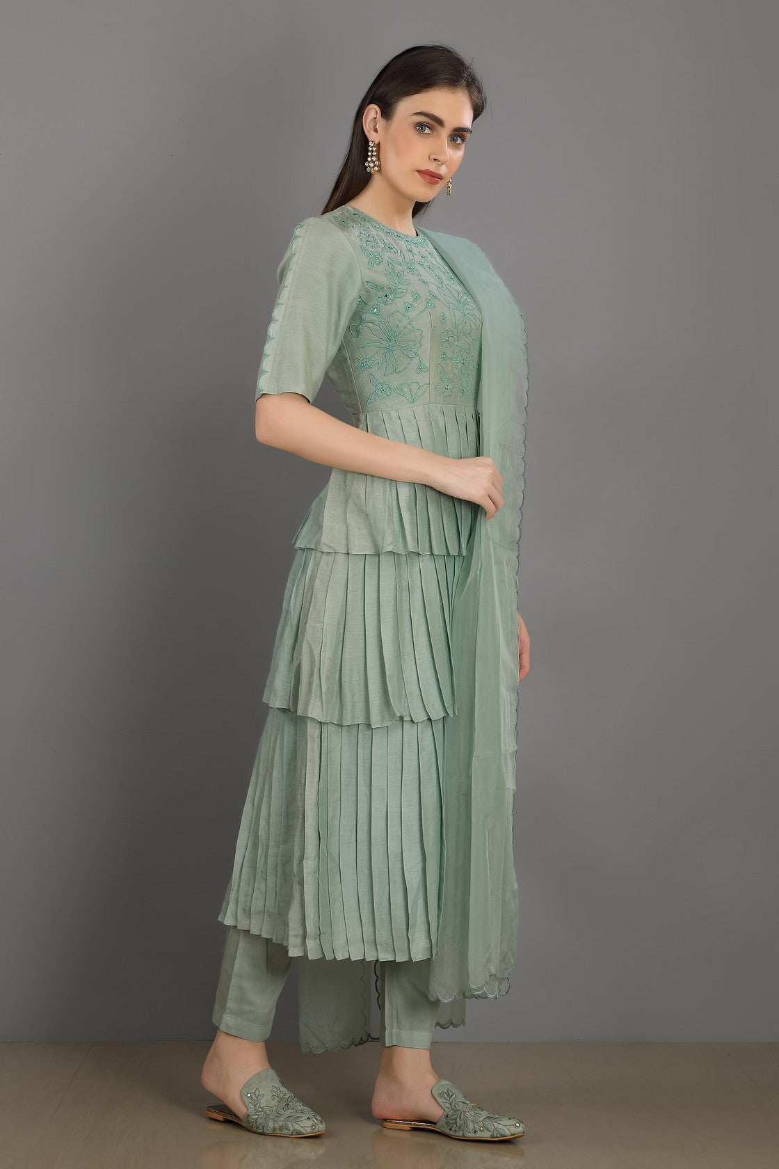 Mint Kurta set