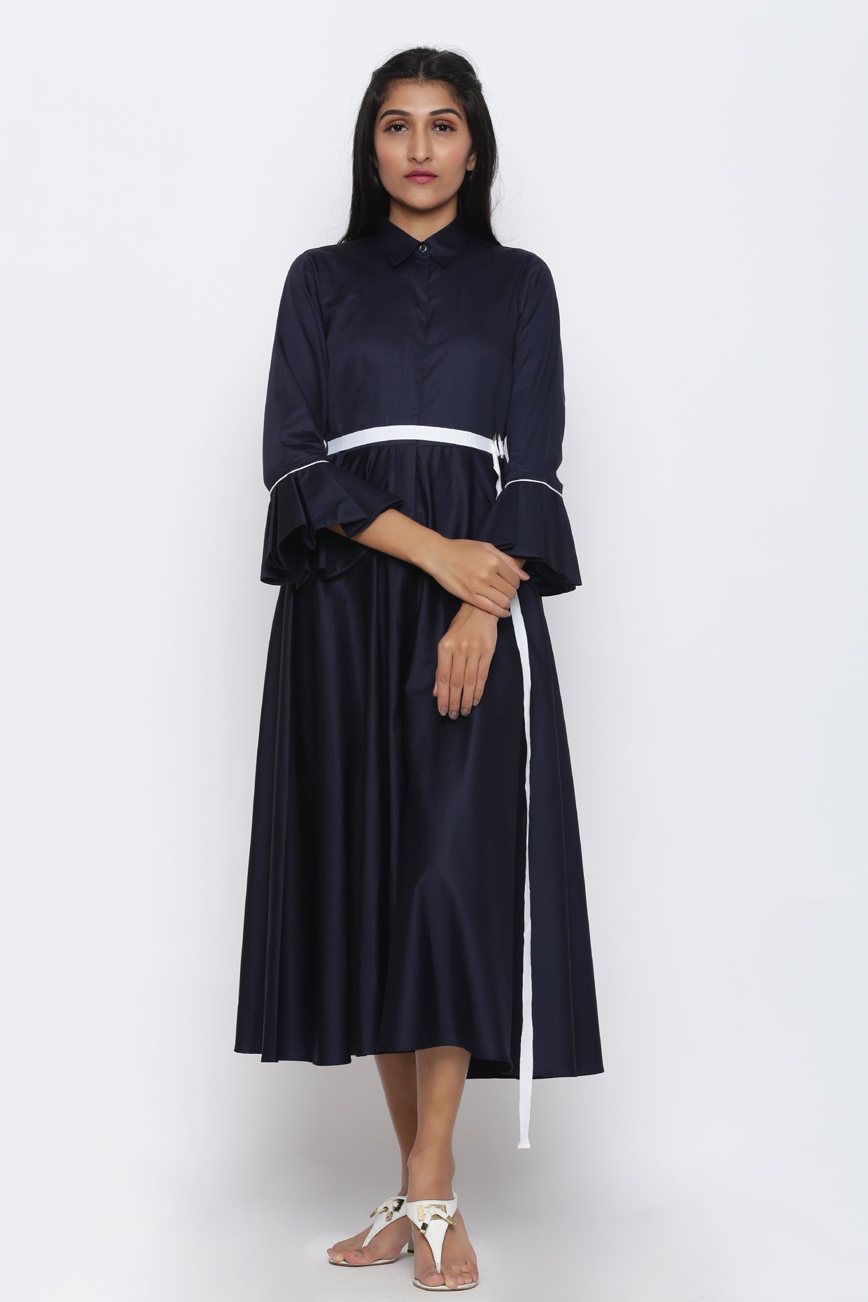 Drama Sleeve Culotte Jumpsuit