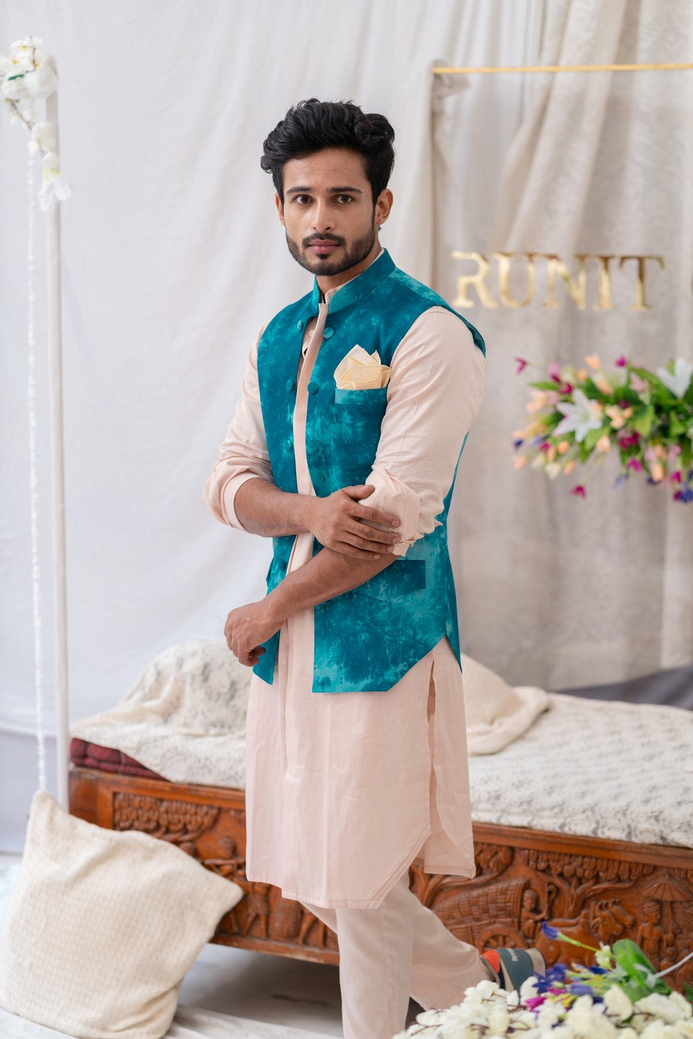 pink colour kurta pajama