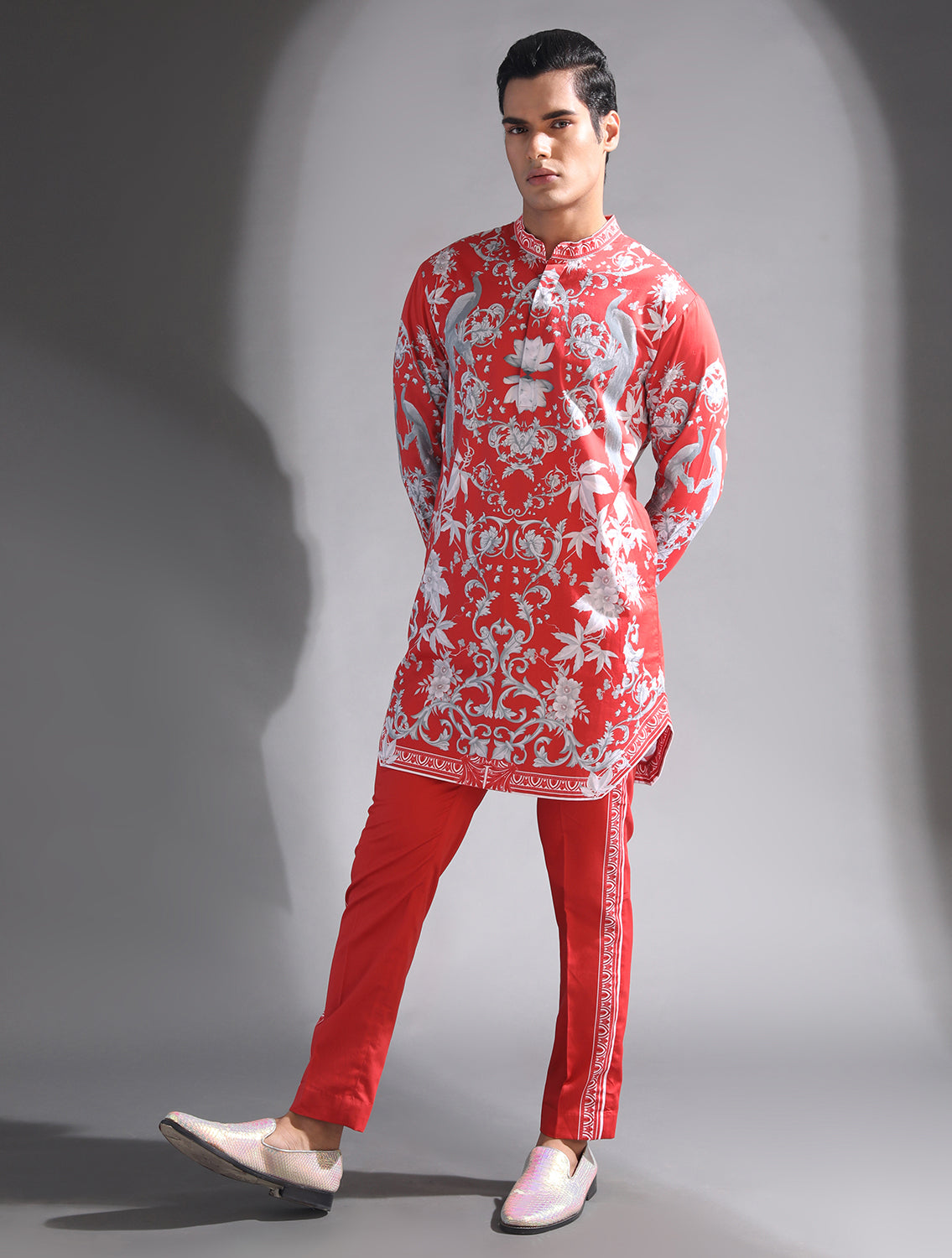 Anton Engineered Printed Kurta