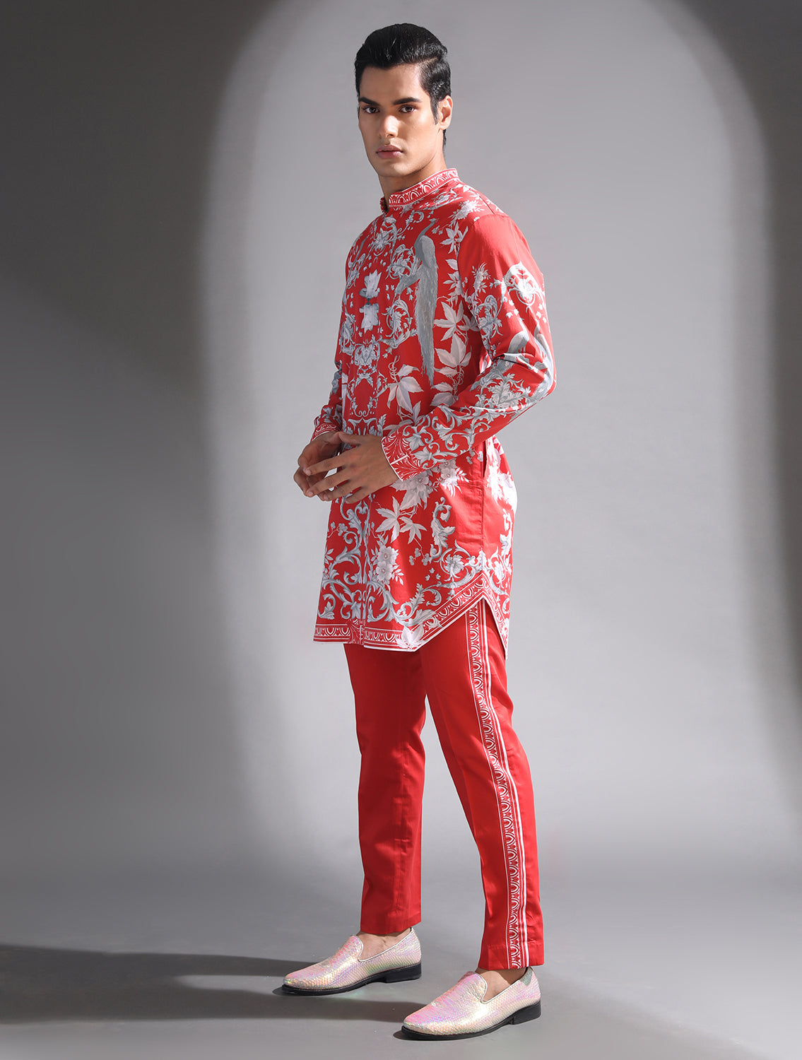 Anton Engineered Printed Kurta