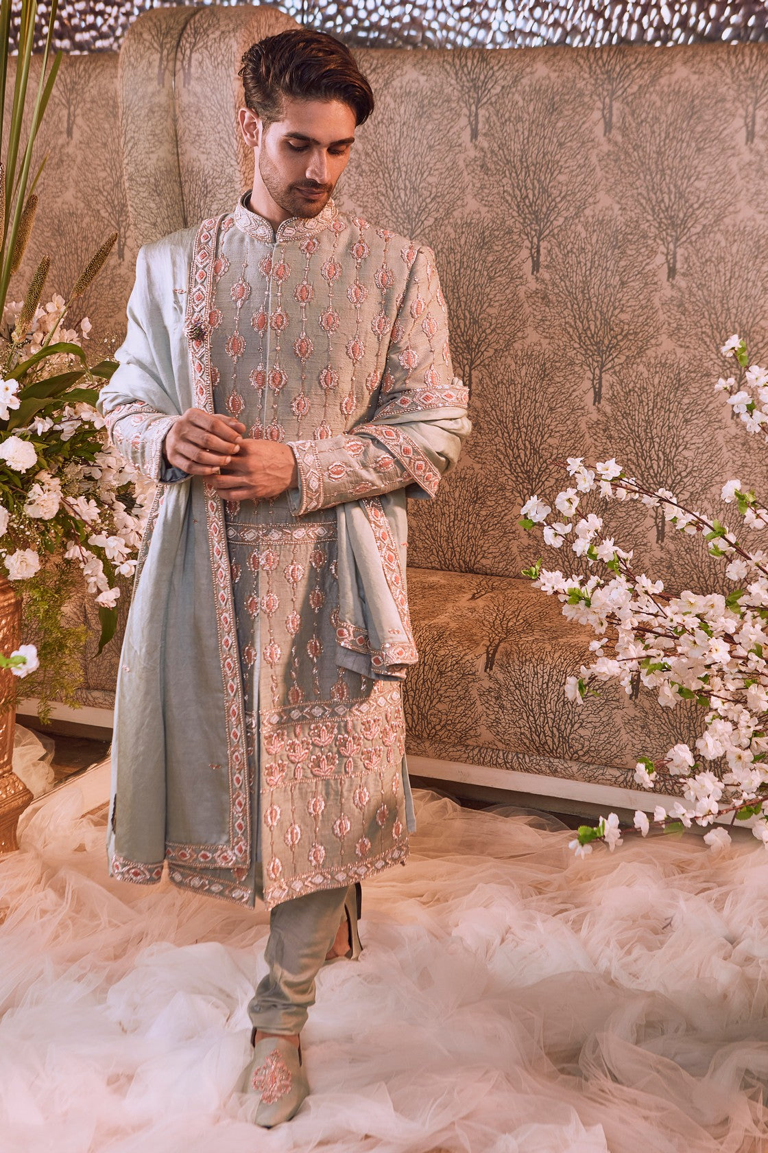 Embroidered Sherwani