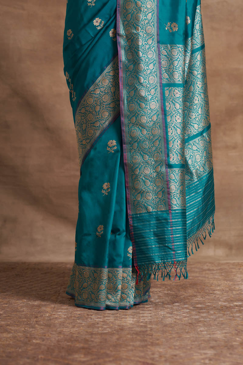 Buttedar Zari Pure Silk saree