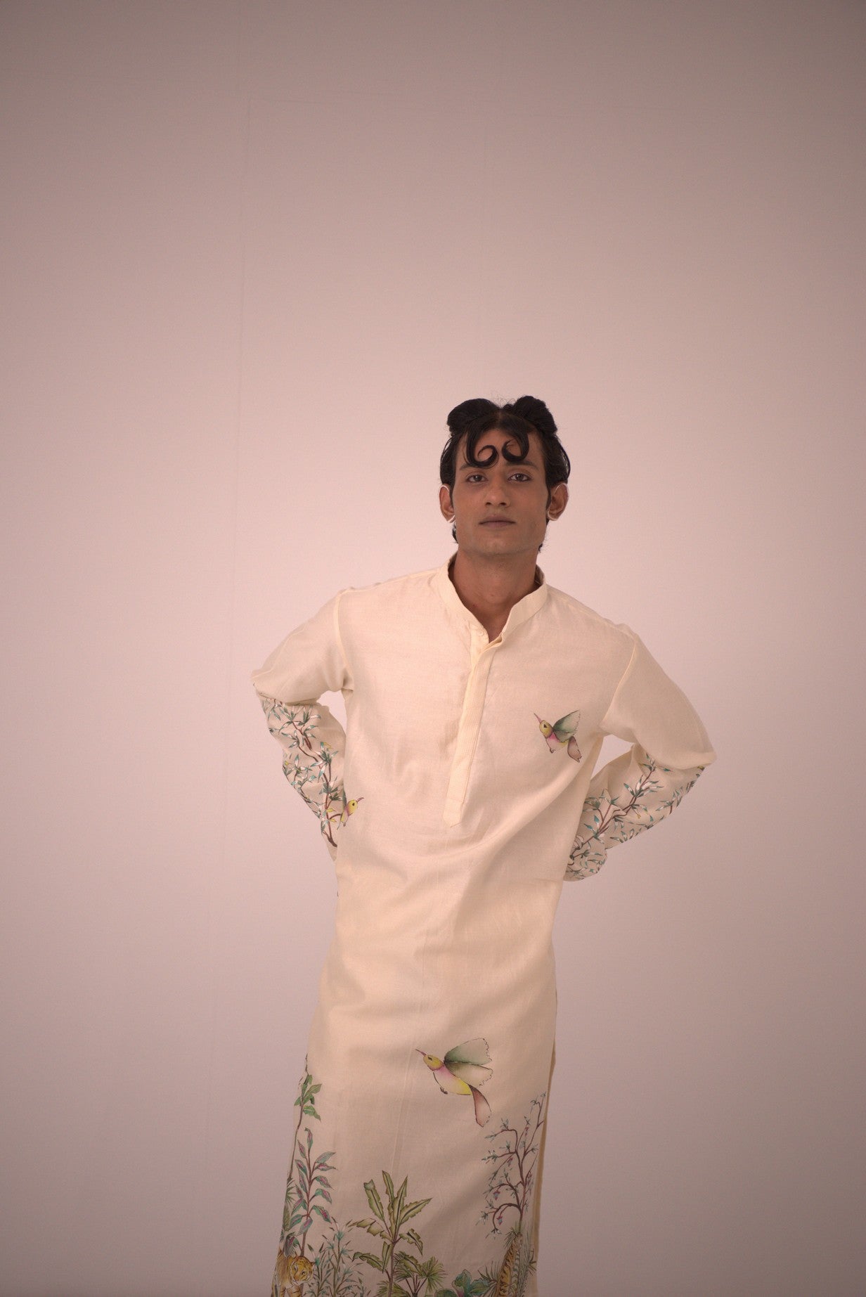 Bengal Tiger Kurta With Pants