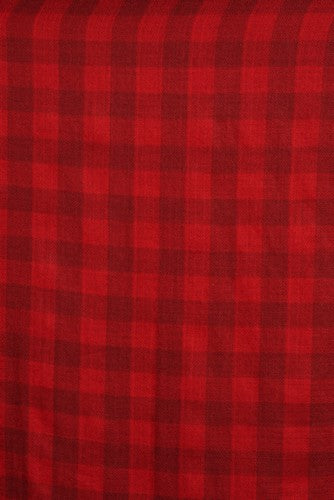 Cashmere fine wool, checkered design