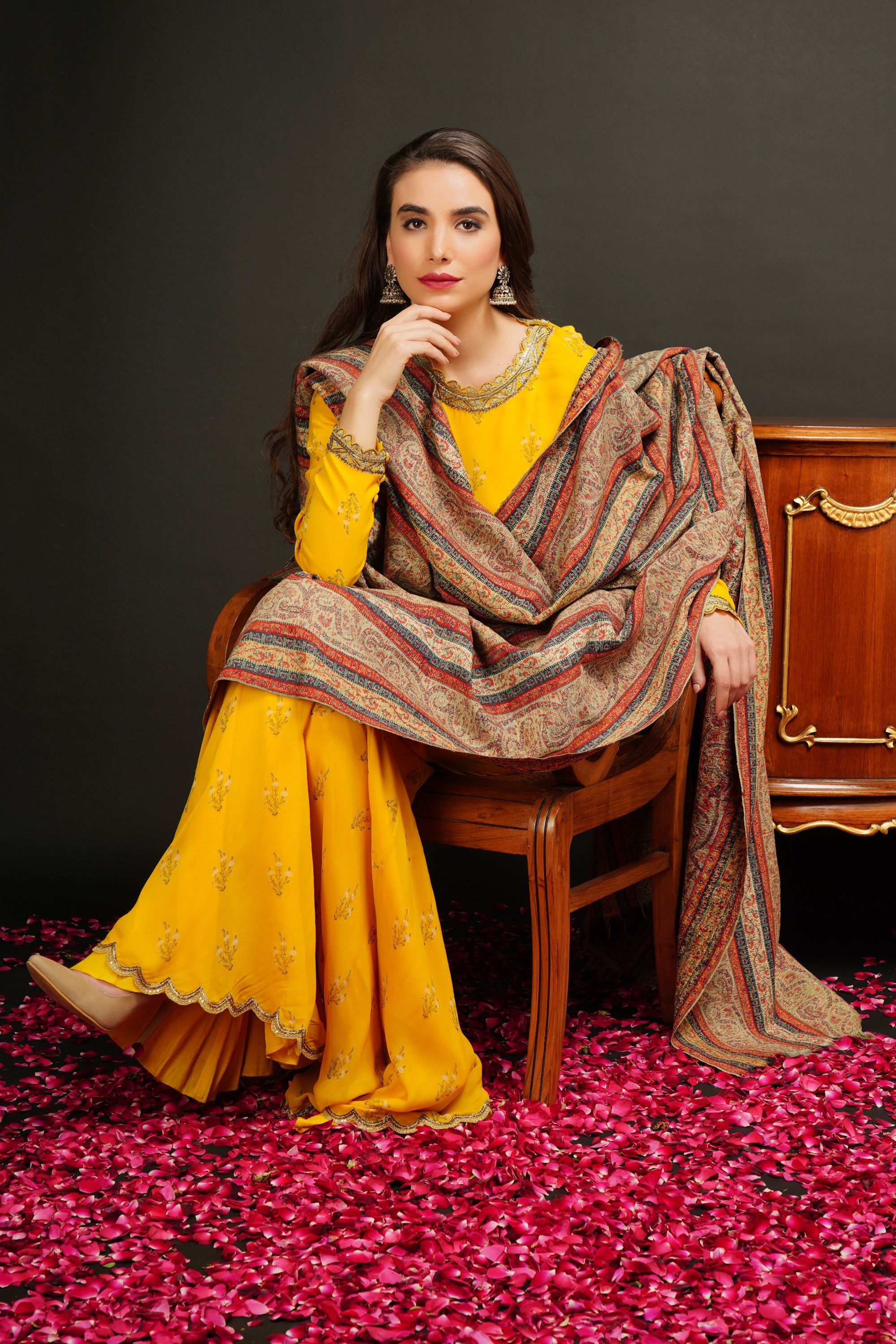 Pashmina Antique kashmiri Master piece shawl