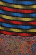 Pashmina Blend,handwoven multicolour design