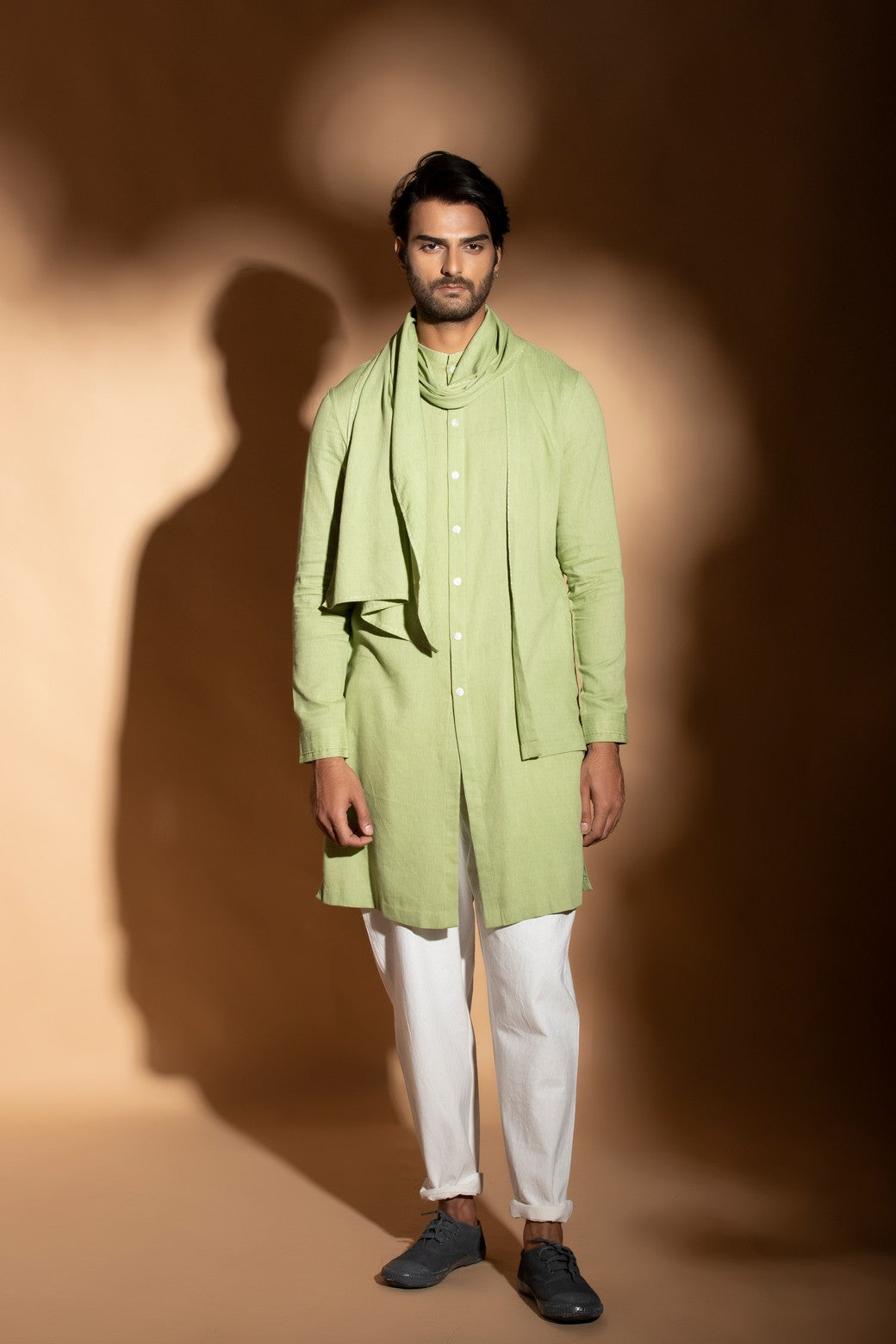 Cross Over Flap kurta