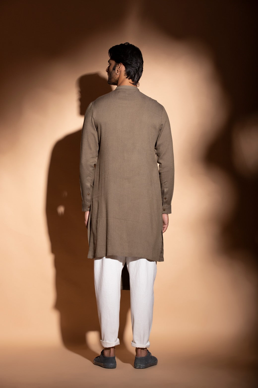 Front Open Concealed Placket Kurta