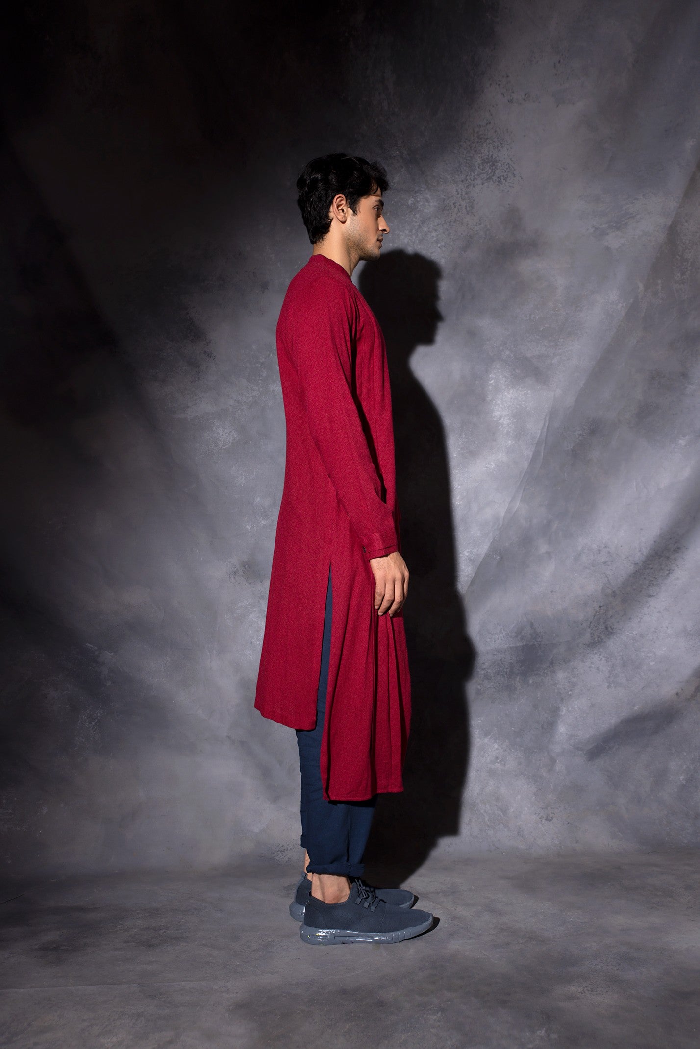 Front cross layer kurta