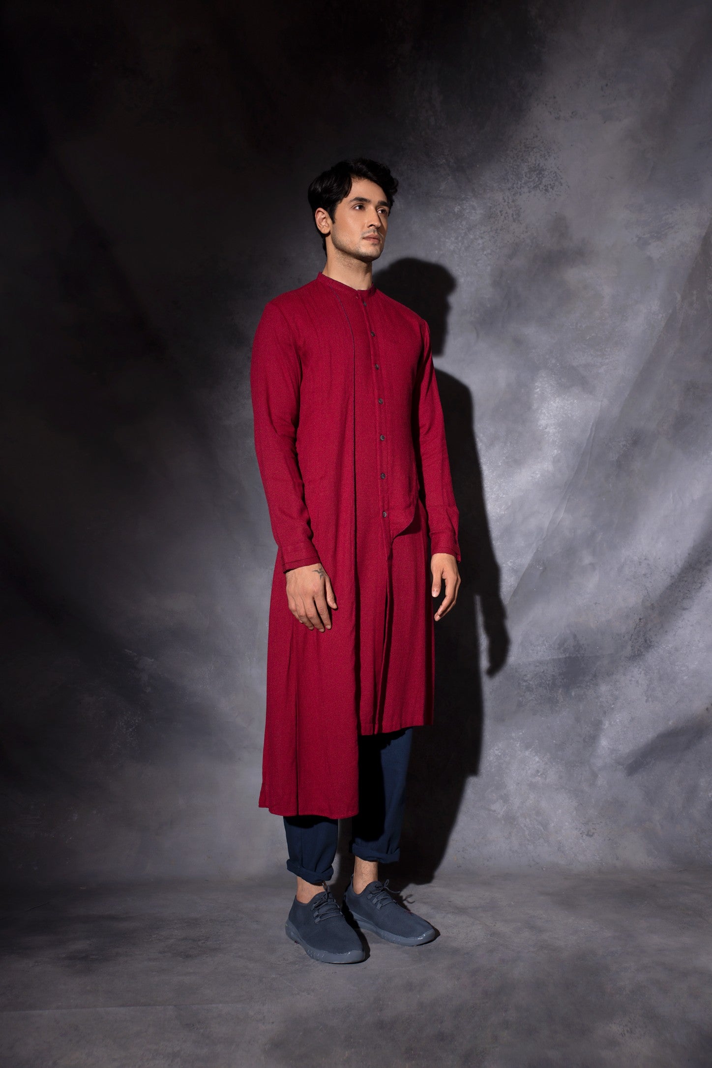 Front cross layer kurta