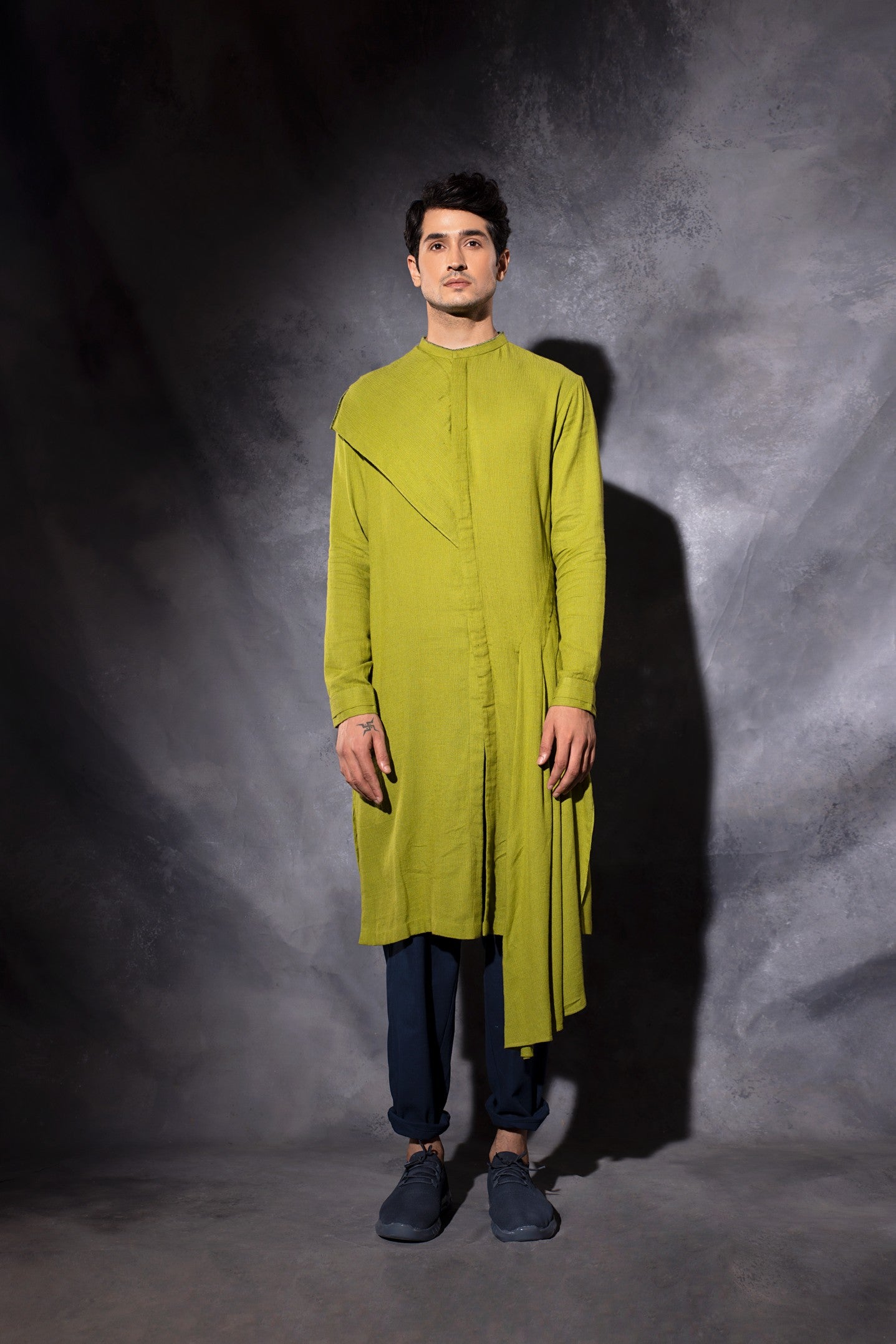 Draped kurta