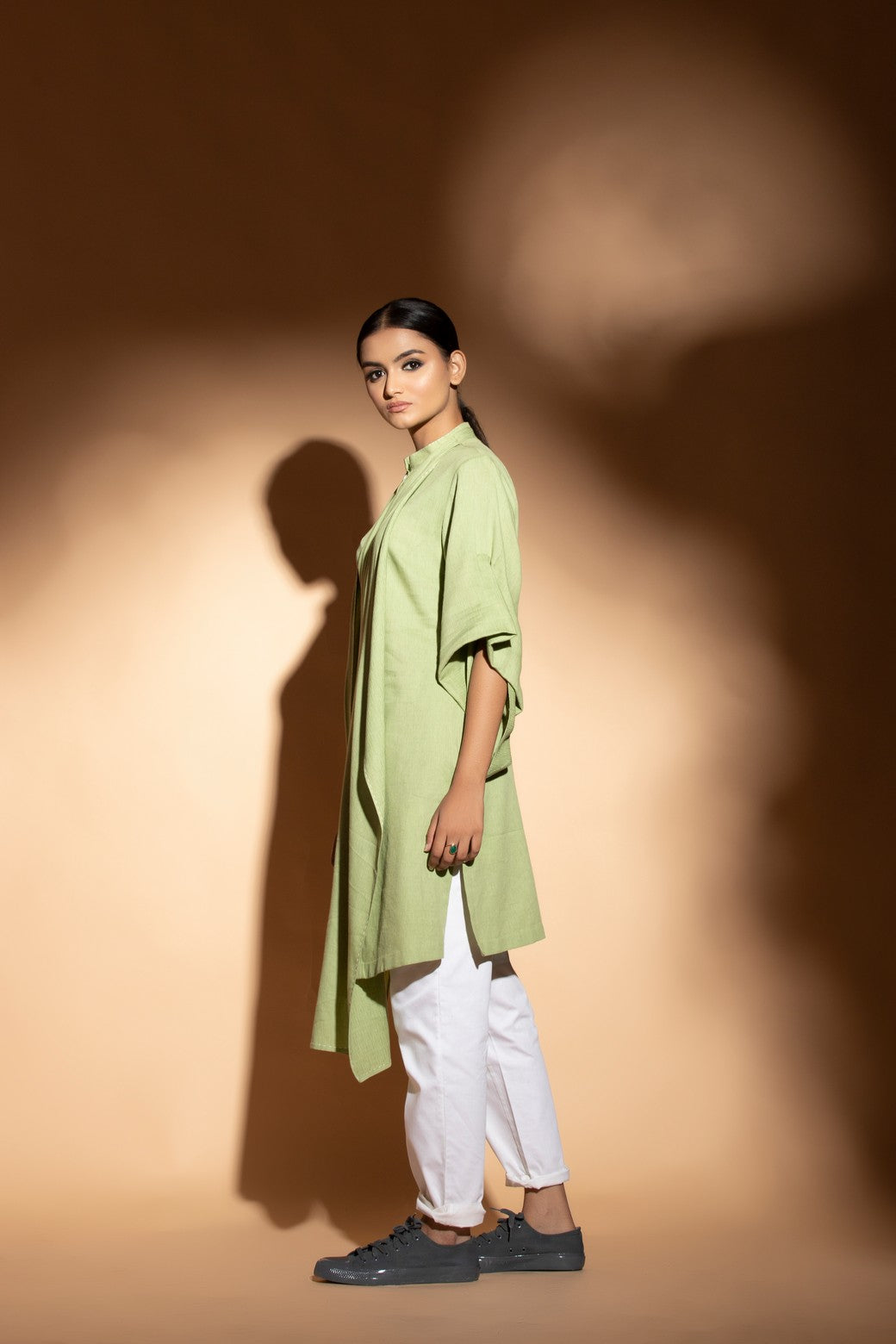 Cross Over Flap Kurta