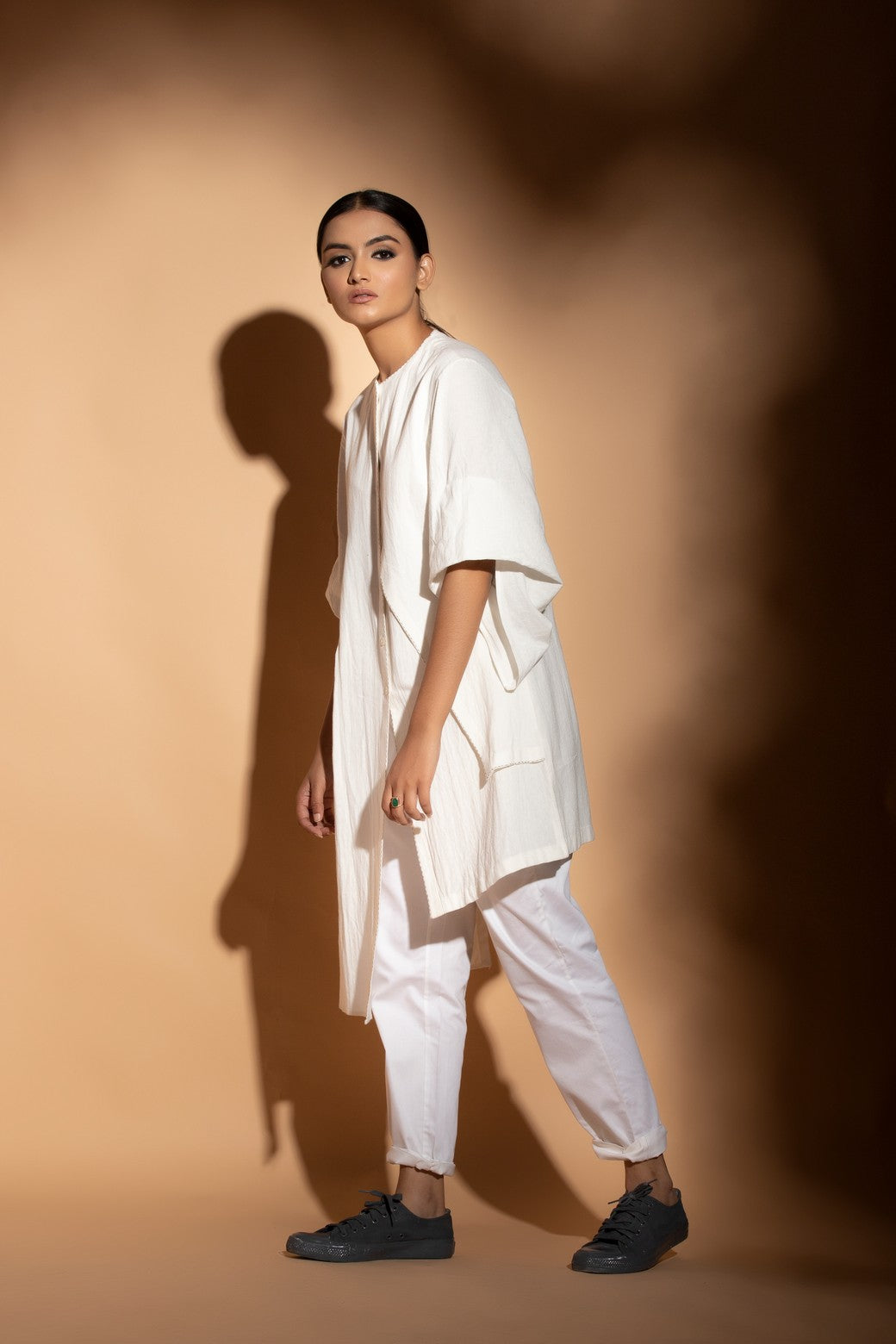 Asymmetric Box Kurta