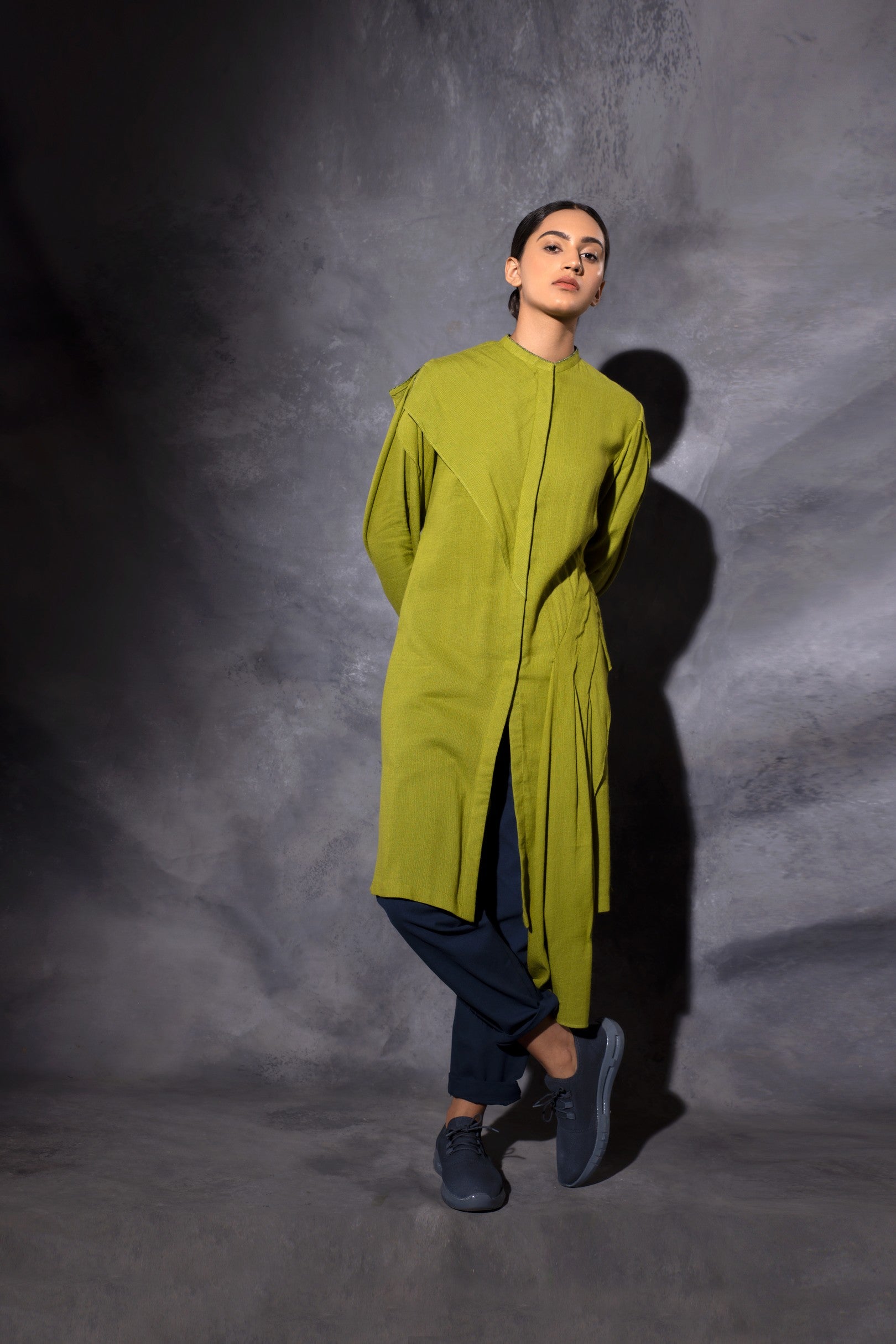 Draped kurta