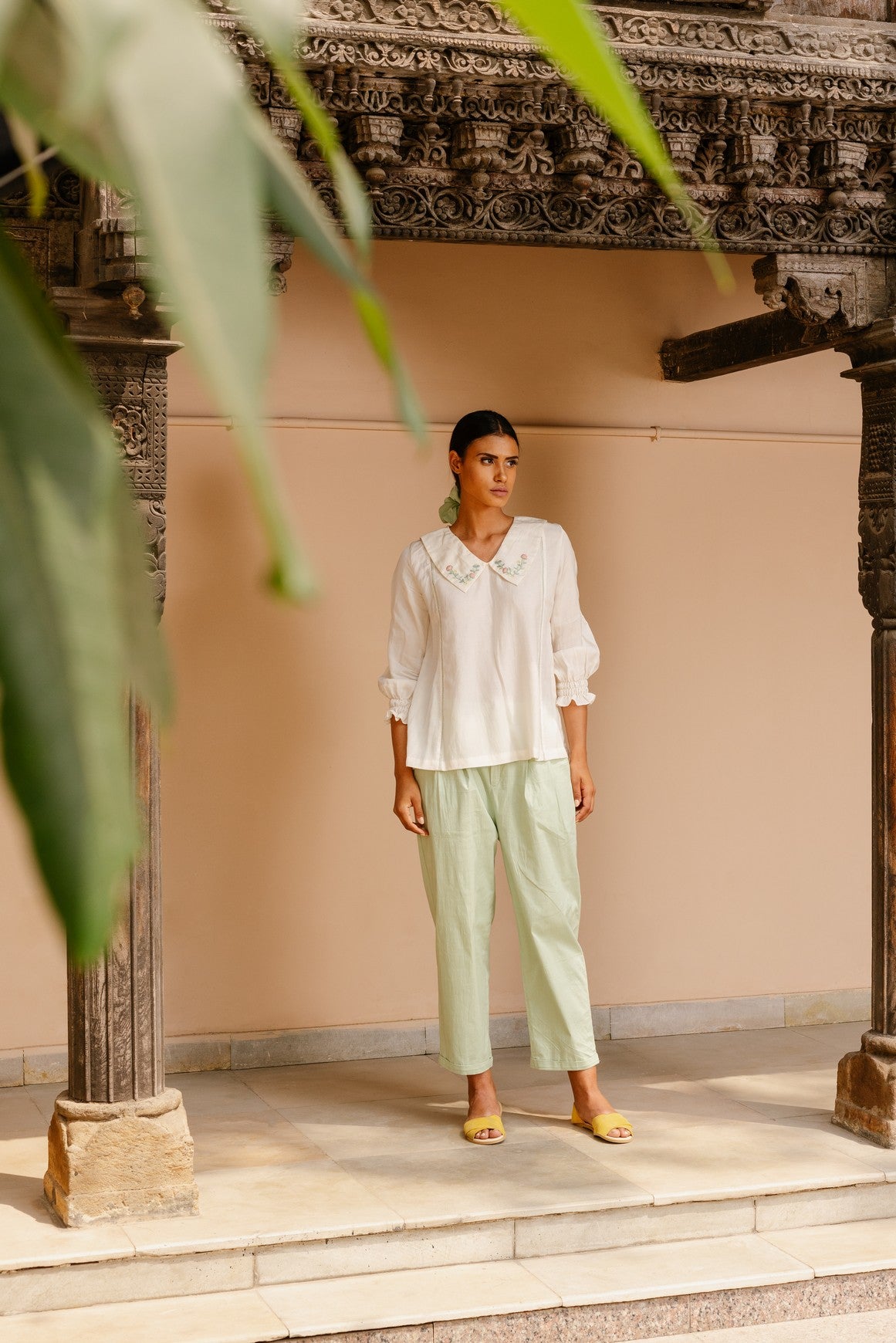 Sara Trousers Green