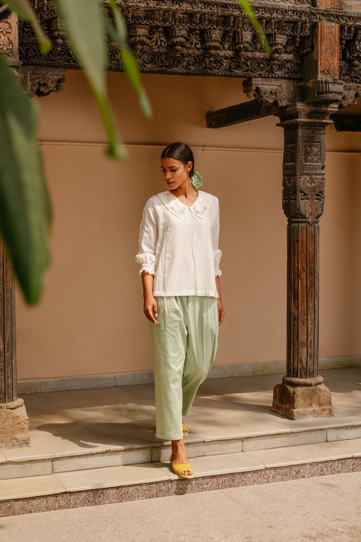 Sara Trousers Green