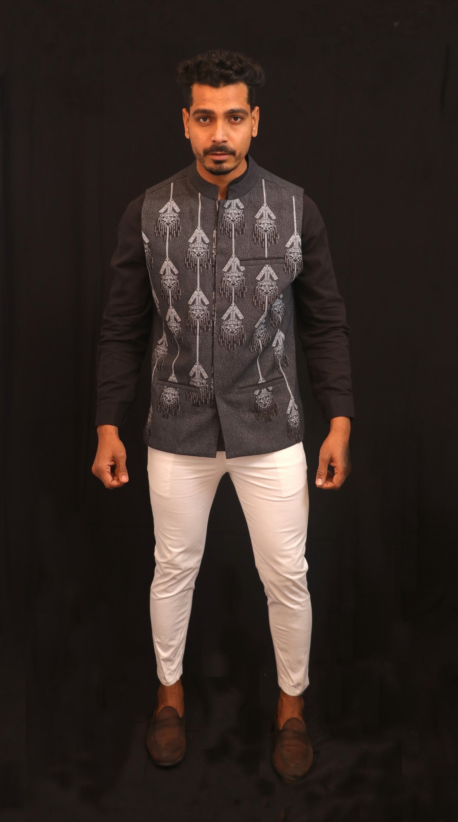 CLASSIC PRINTED WAISTCOAT