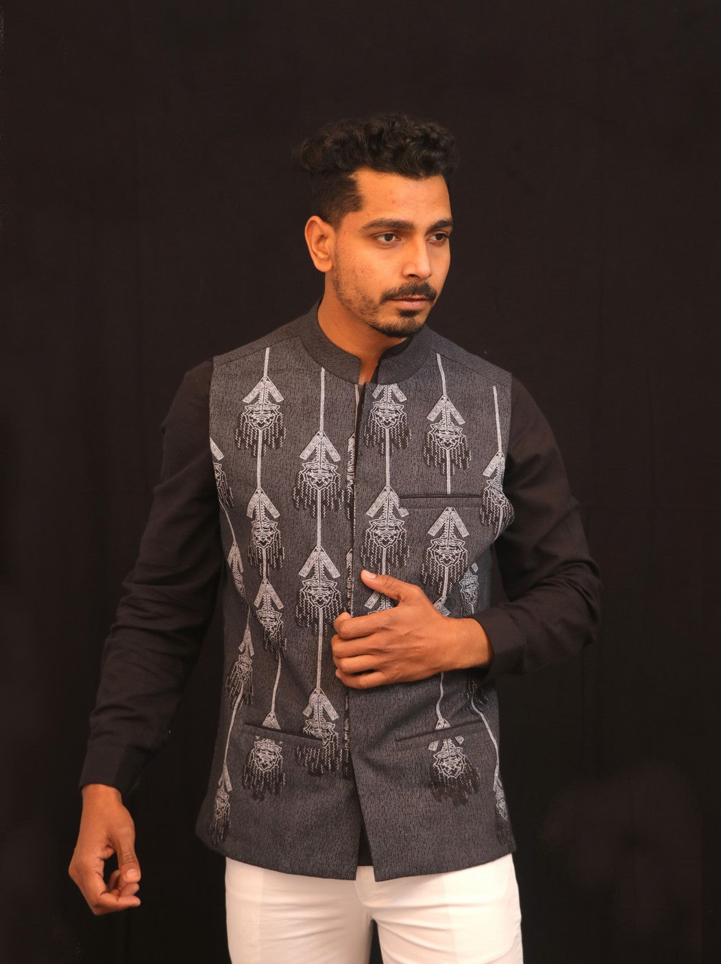 CLASSIC PRINTED WAISTCOAT