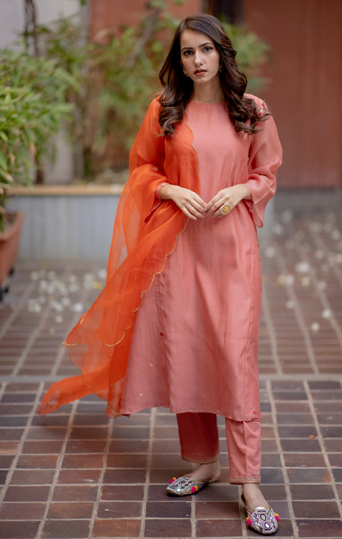 kurta with trouser and dupatta