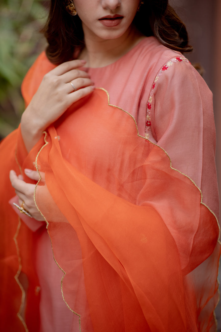 kurta with trouser and dupatta