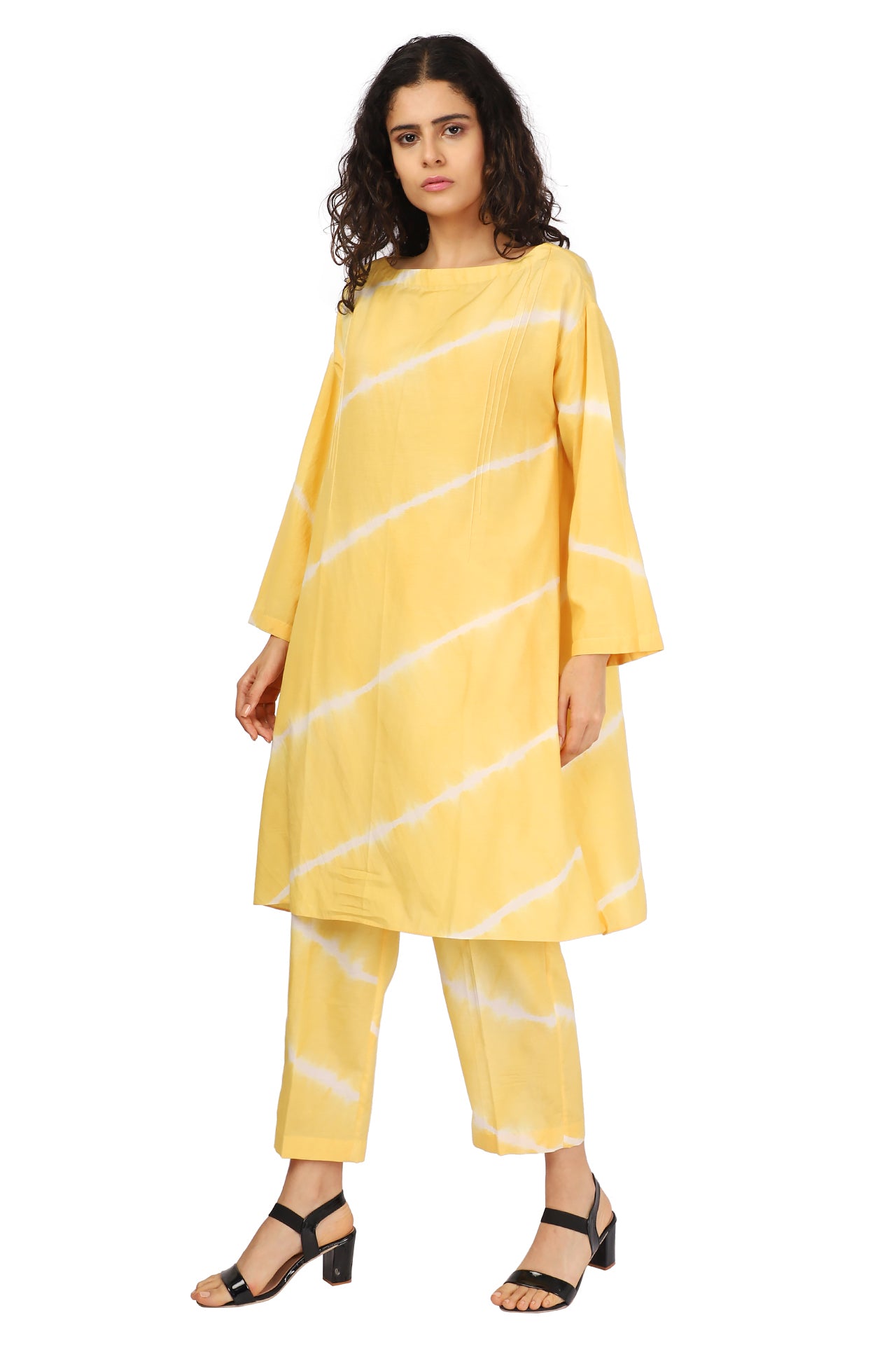 YELLOW KURTA SET