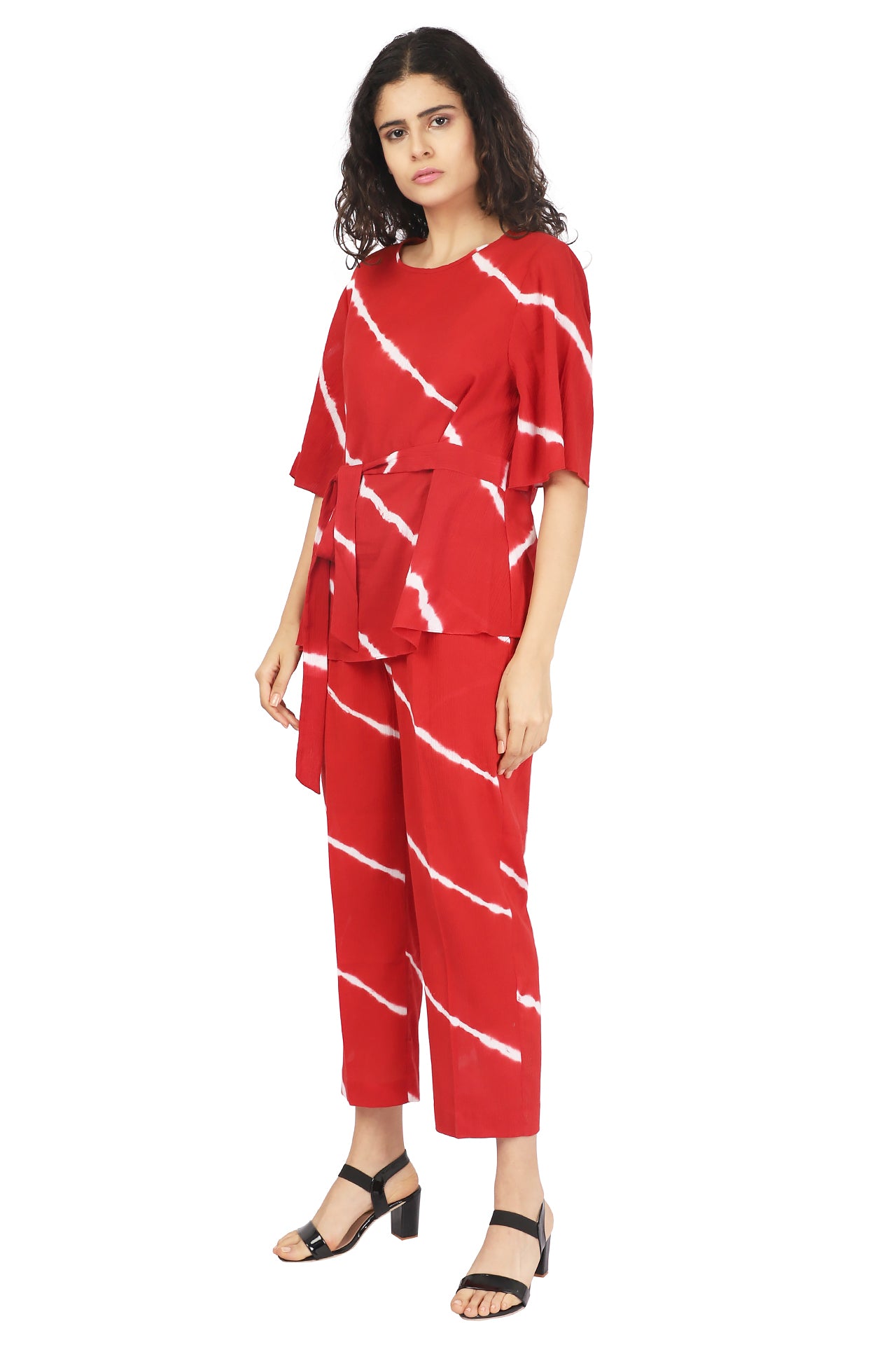 RED CO-ORD SET